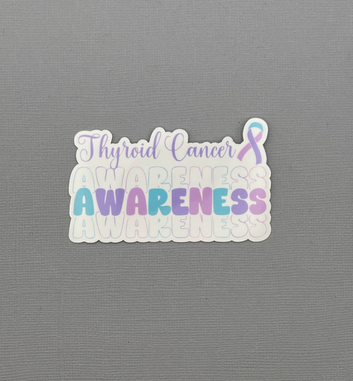 Thyroid Cancer Awareness Sticker