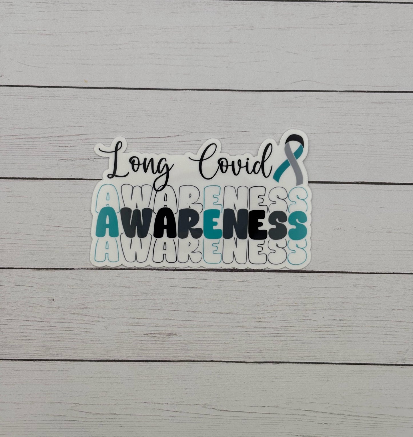 Long Covid Awareness Sticker