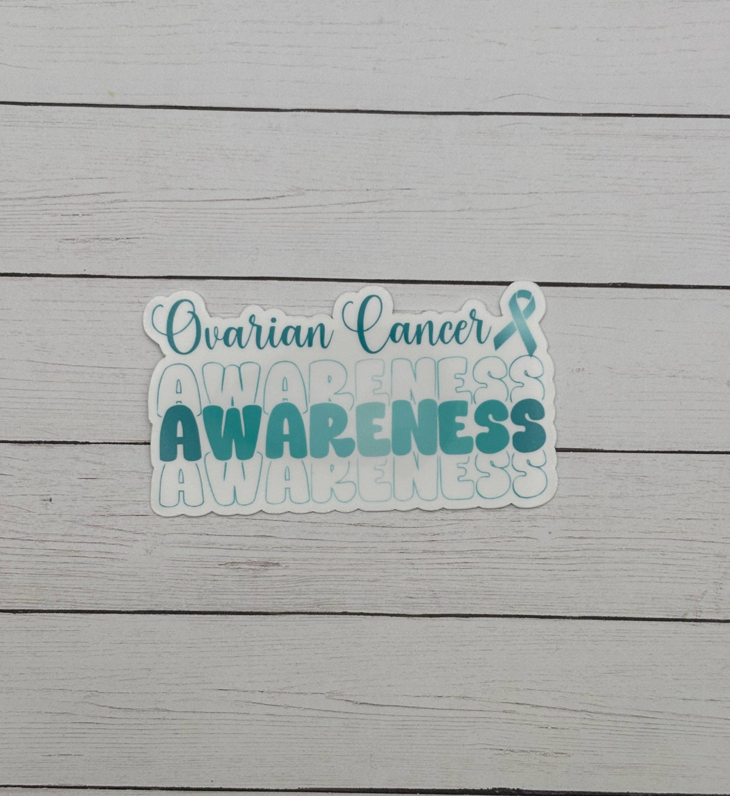Ovarian Cancer Awareness Sticker