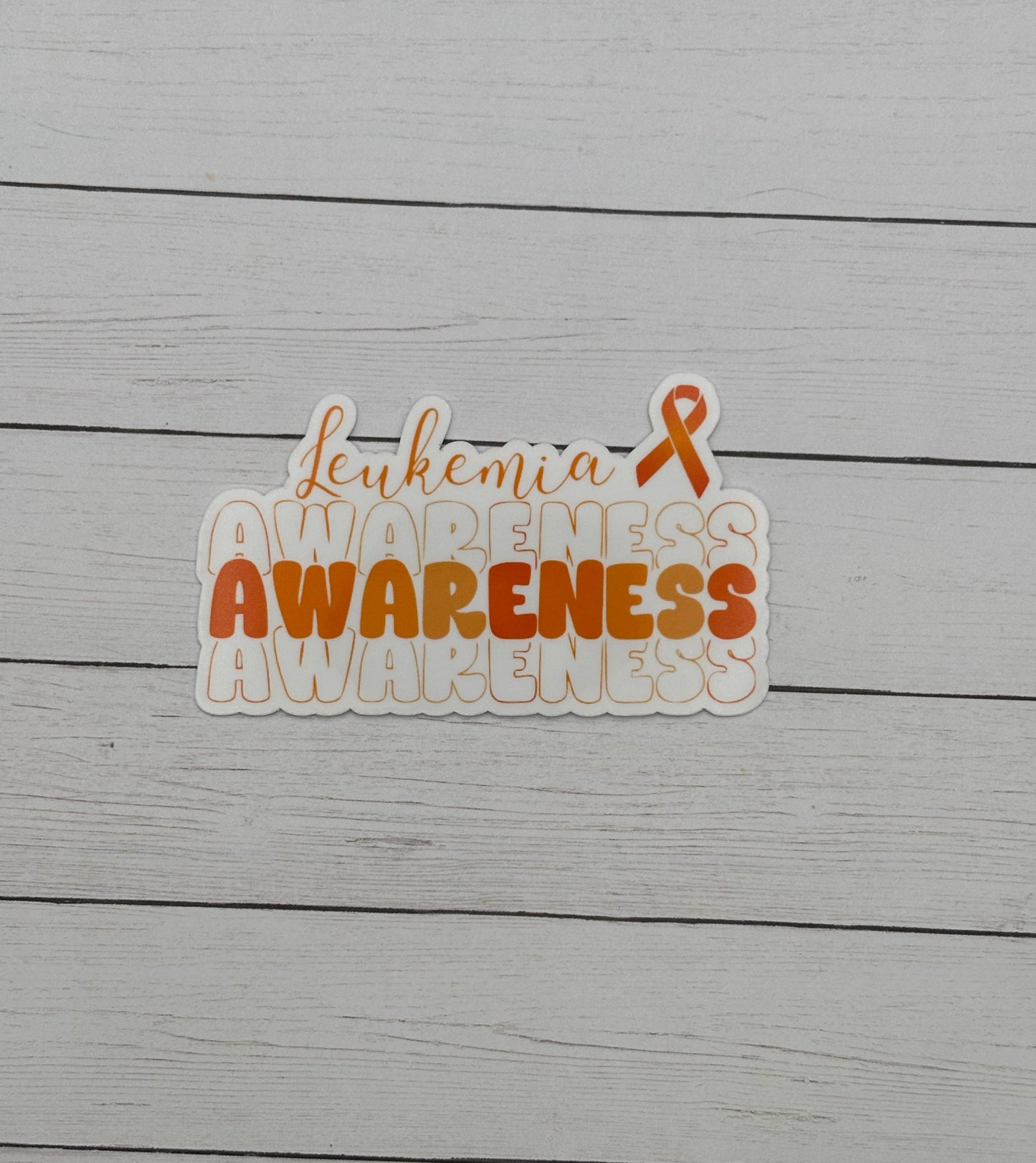 Leukemia Awareness Sticker