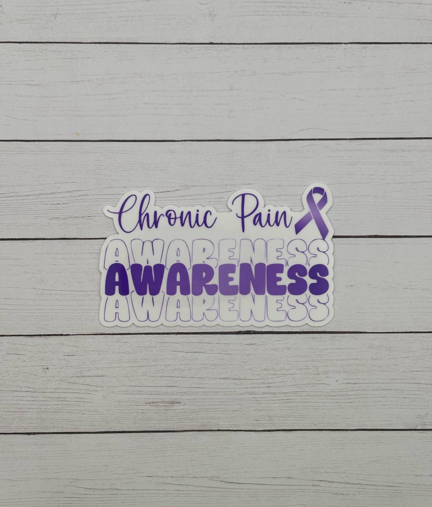 Chronic Pain Awareness Sticker