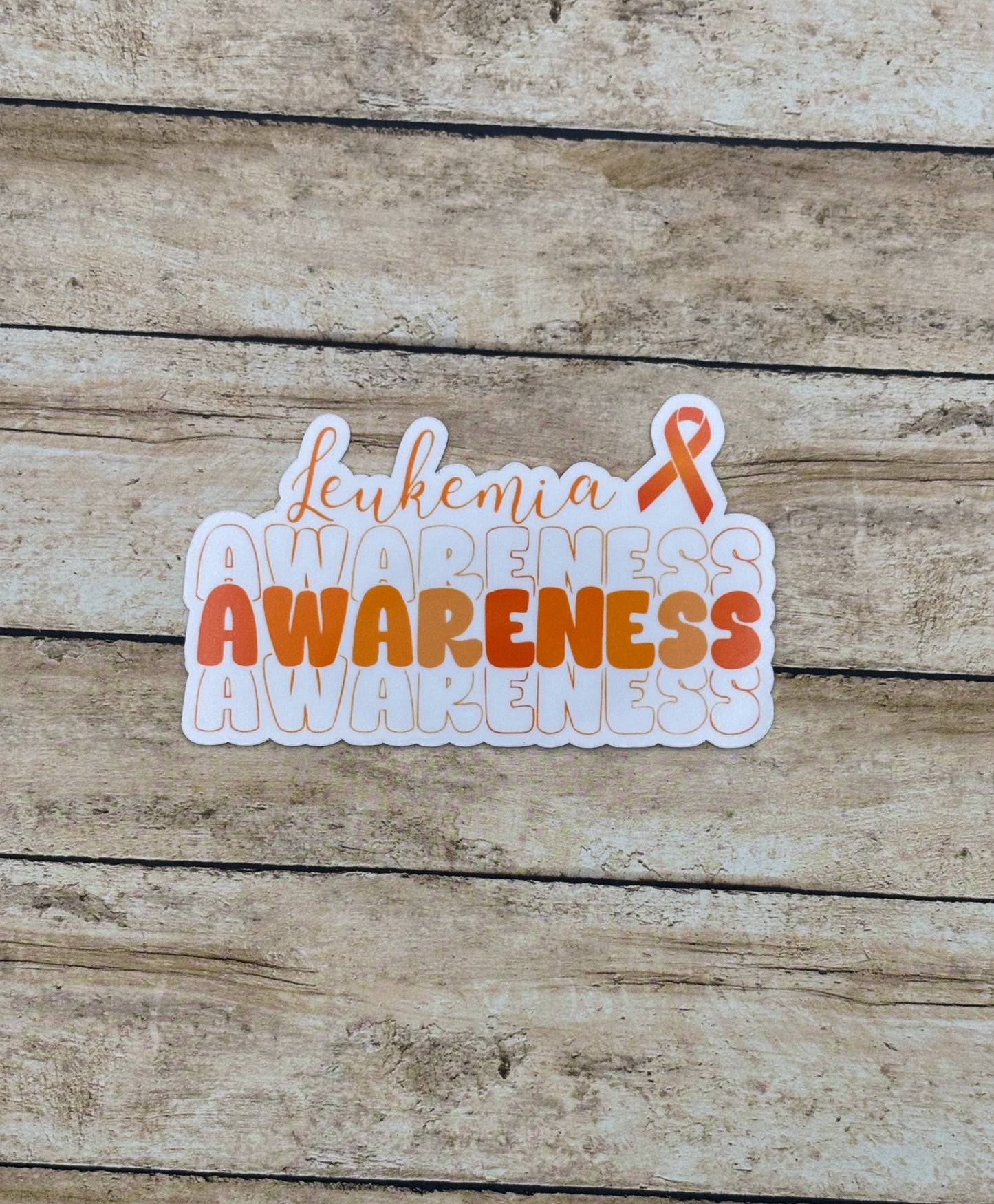 Leukemia Awareness Sticker
