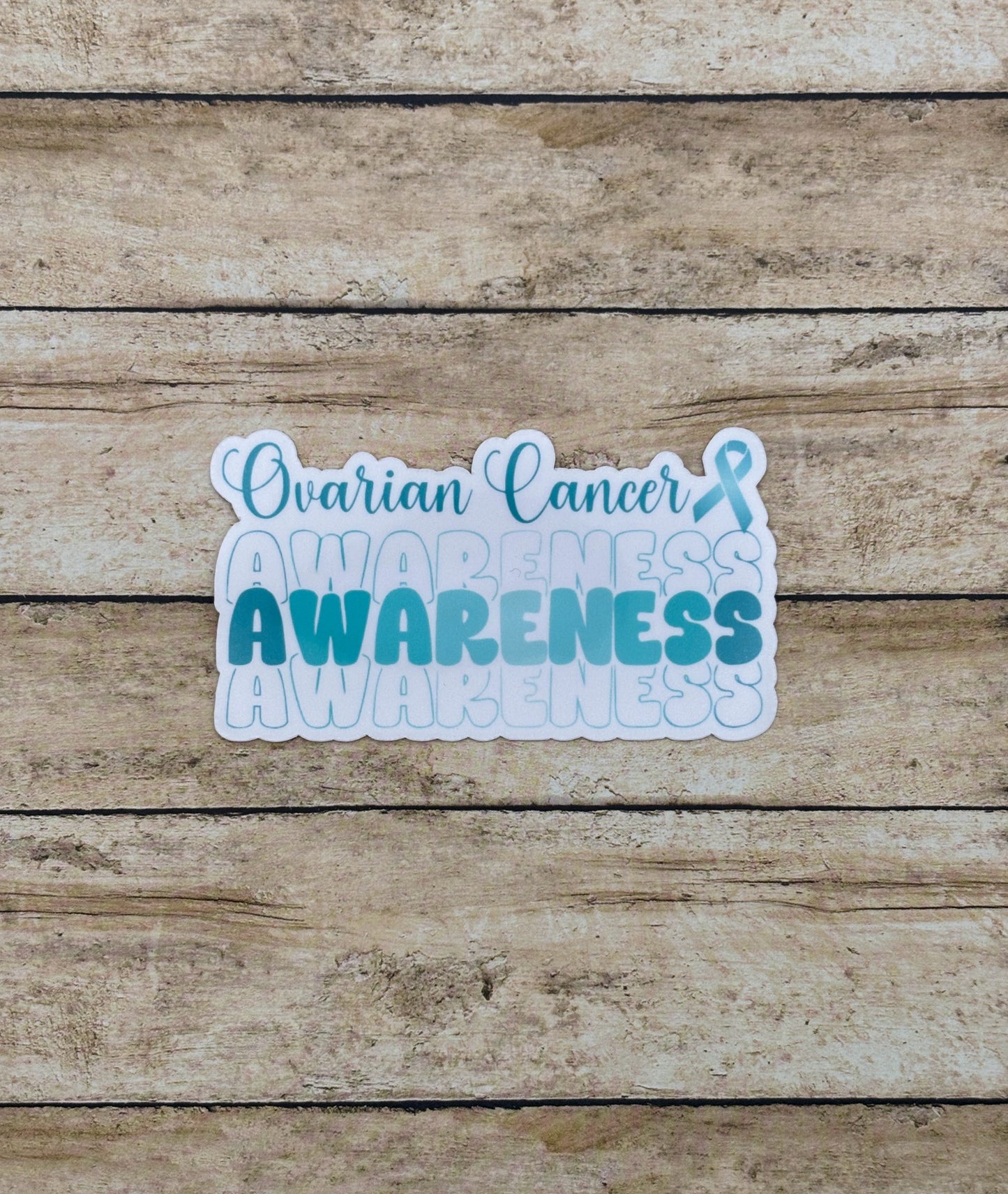 Ovarian Cancer Awareness Sticker