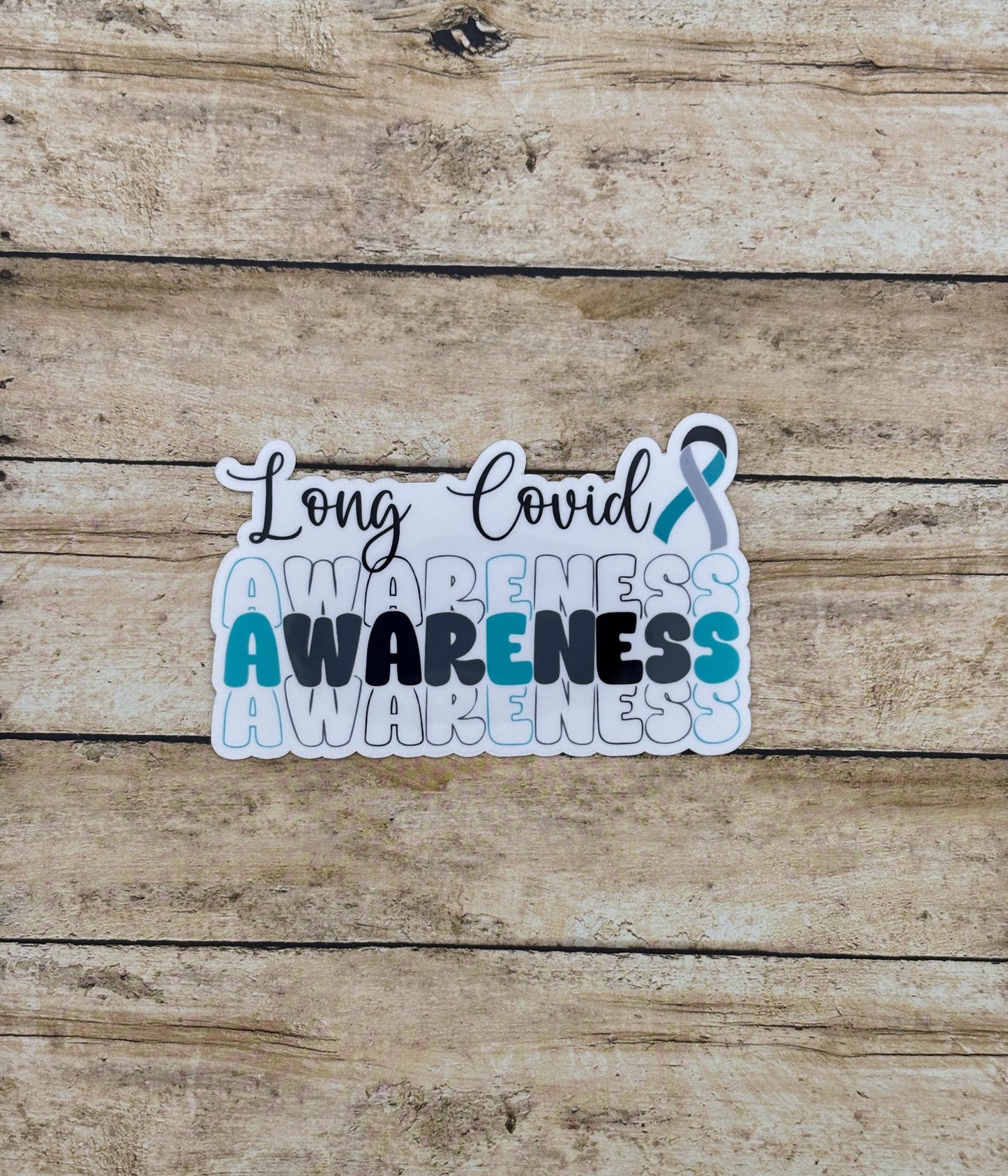 Long Covid Awareness Sticker