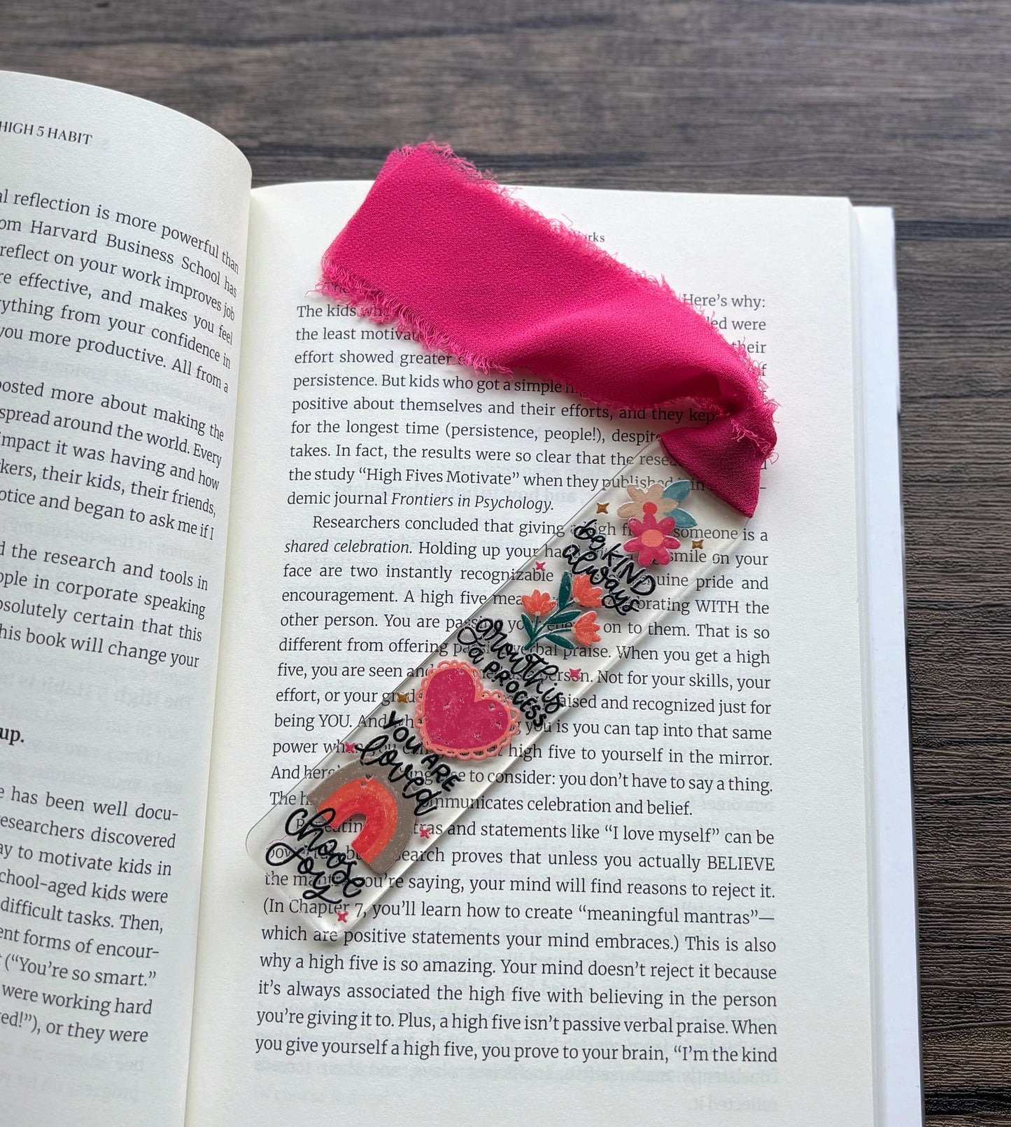 Positive Affirmations Be Kind Bookmark