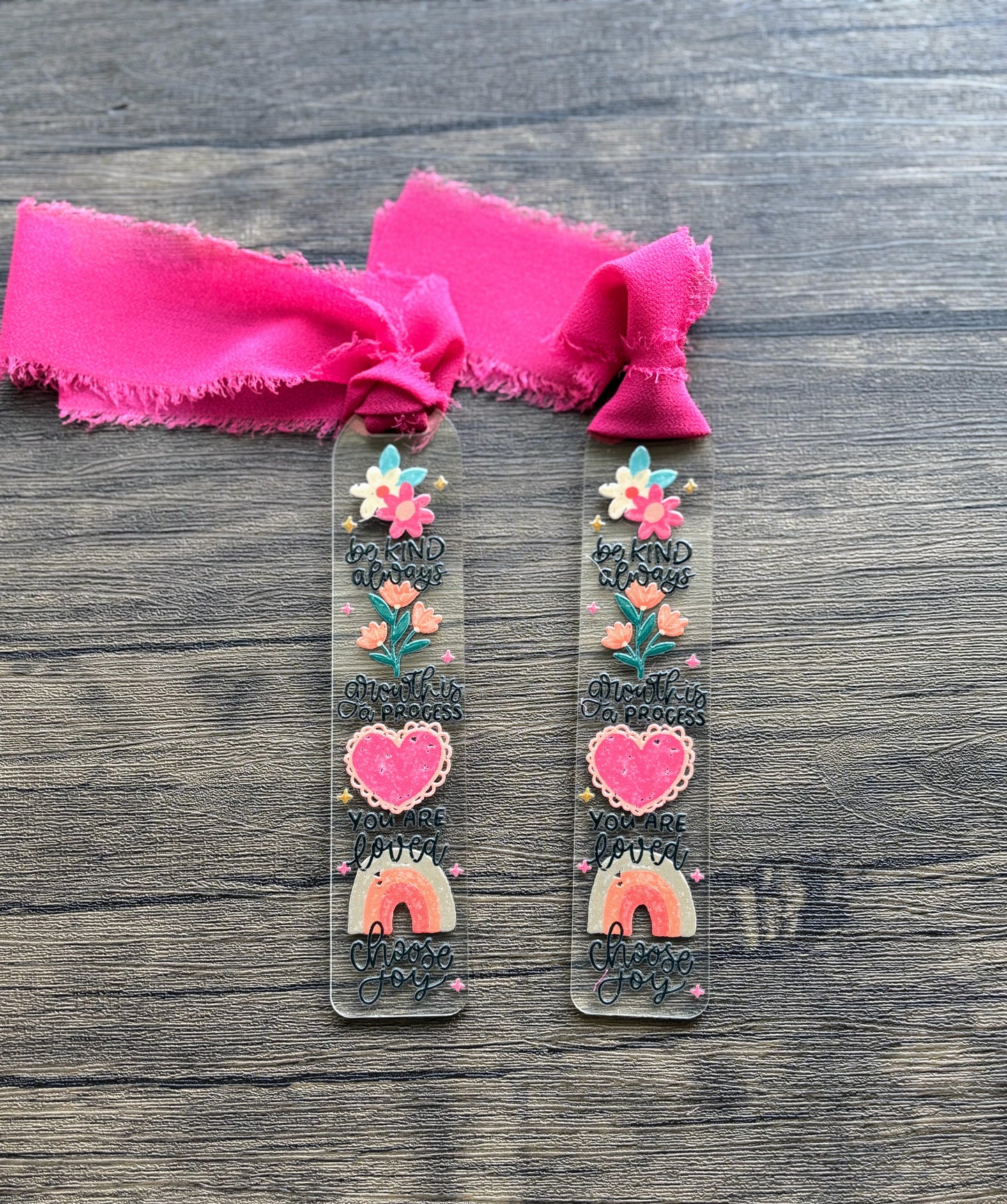 Positive Affirmations Be Kind Bookmark