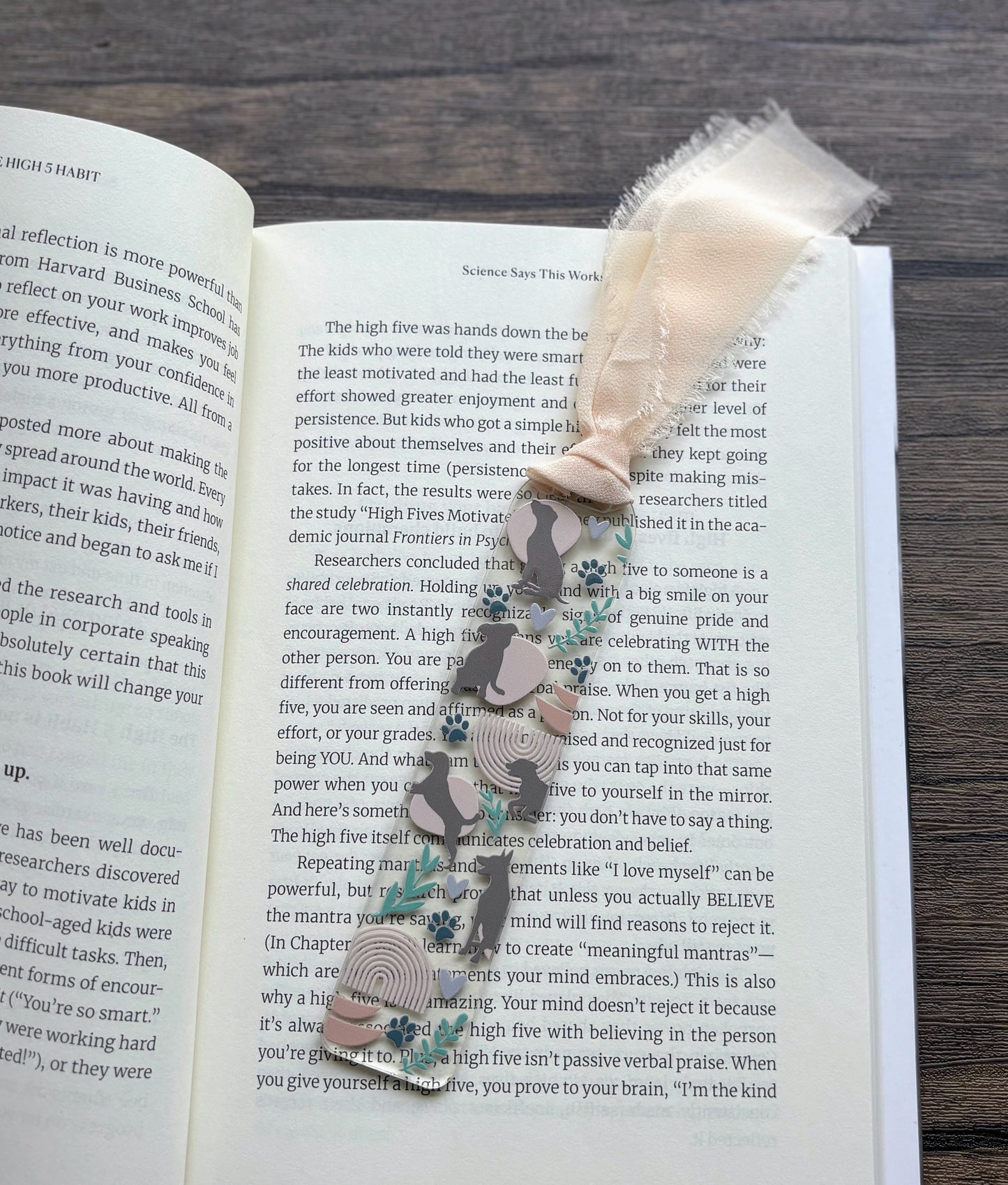 Boho Dog Bookmark