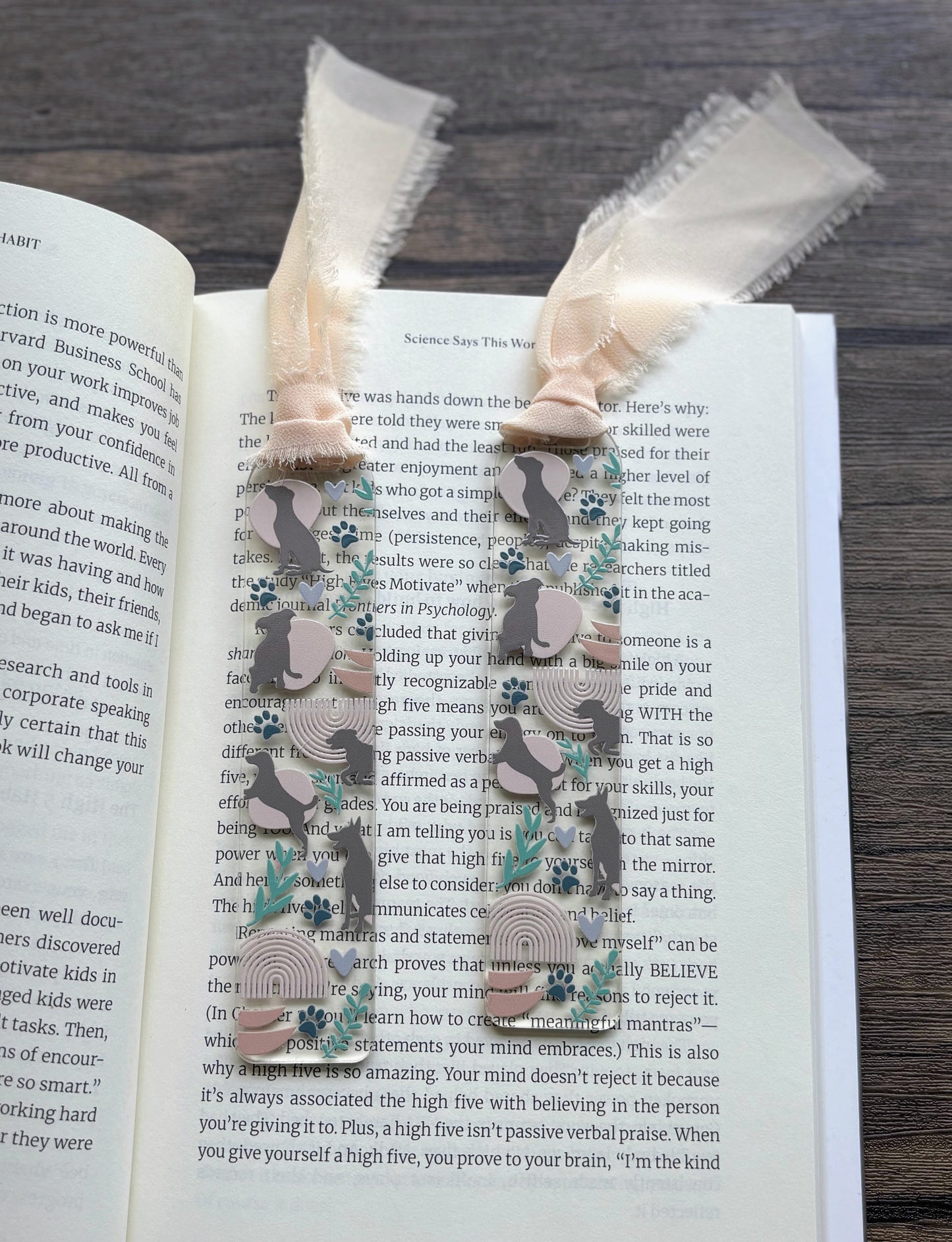Boho Dog Bookmark