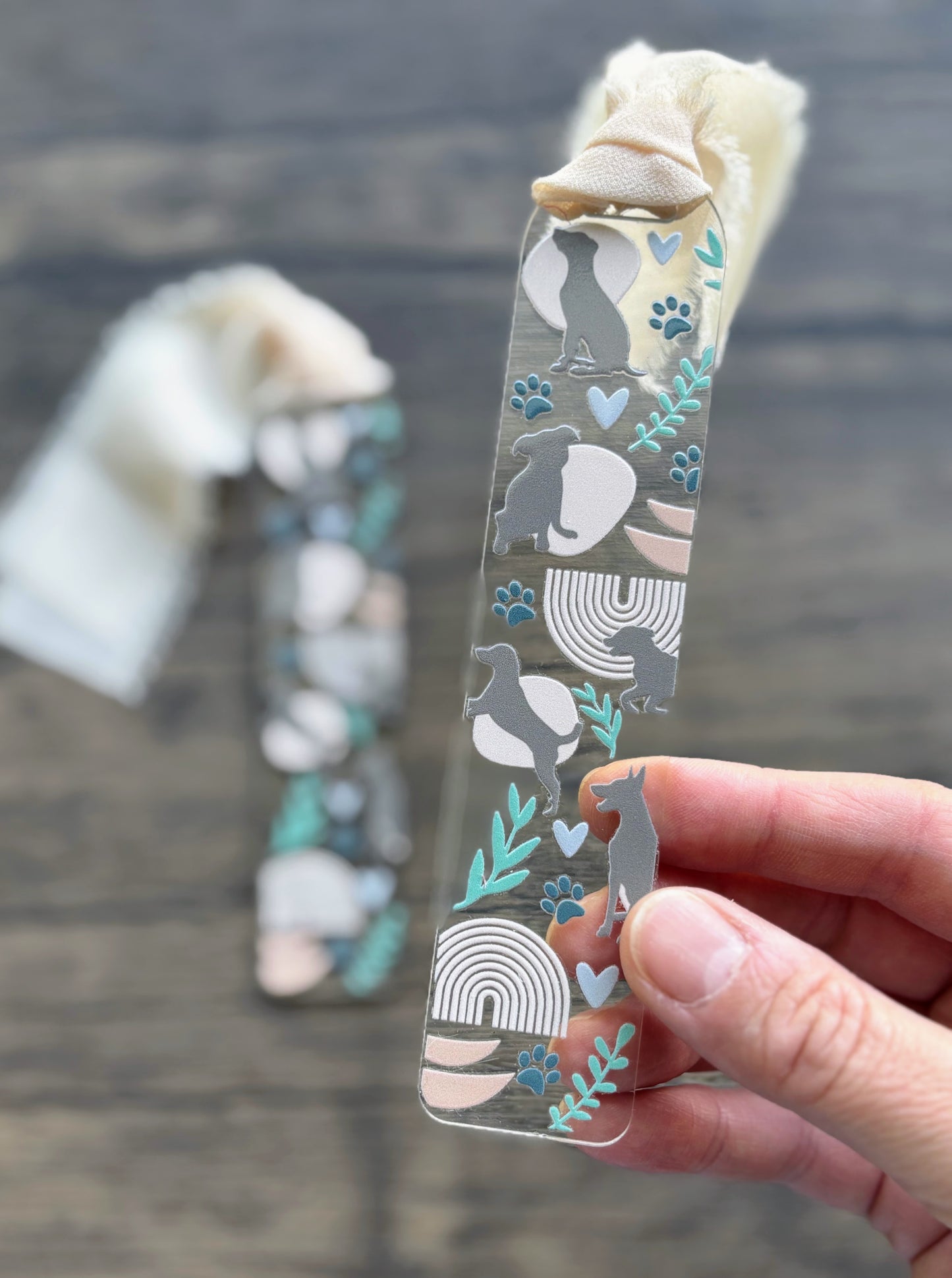 Boho Dog Bookmark