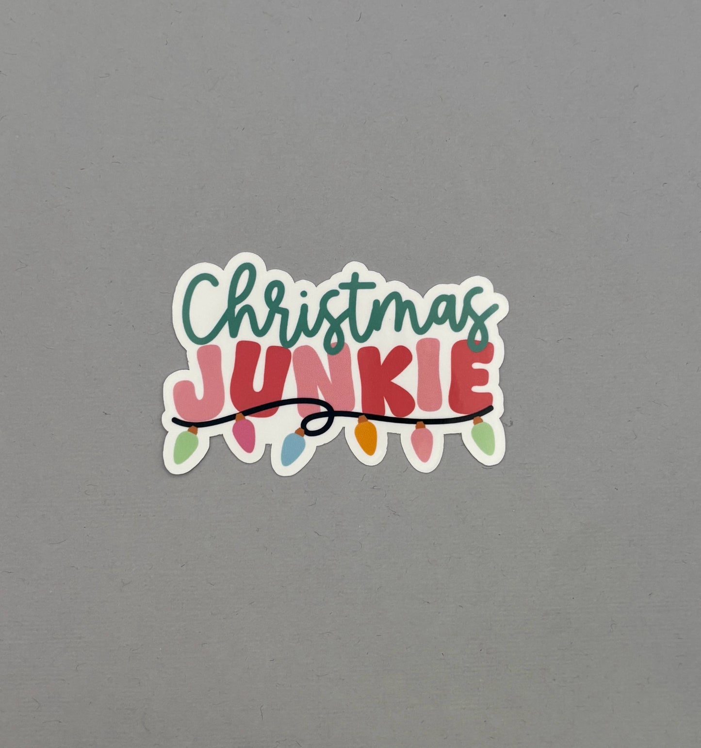 Christmas Junkie Sticker