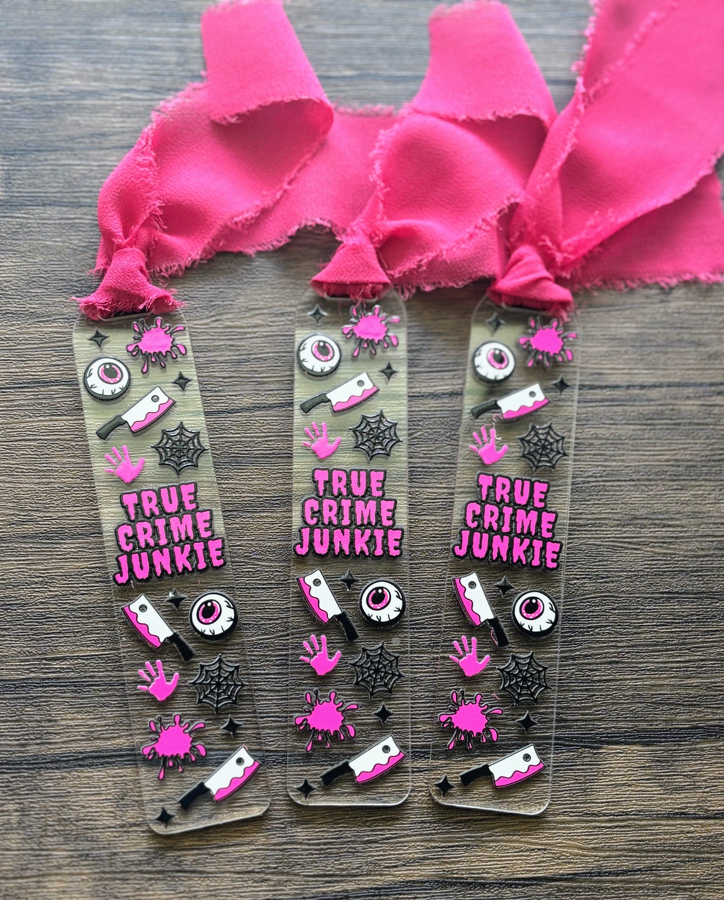 True Crime Junkie Bookmark