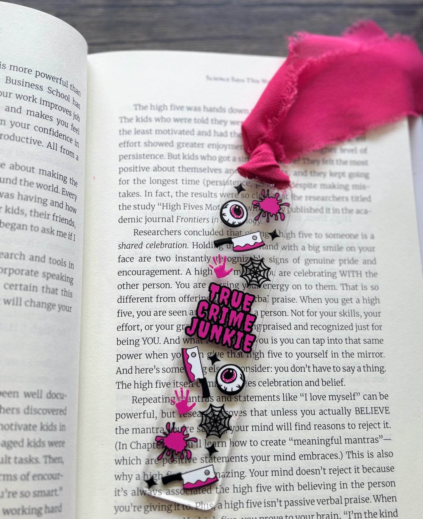 True Crime Junkie Bookmark