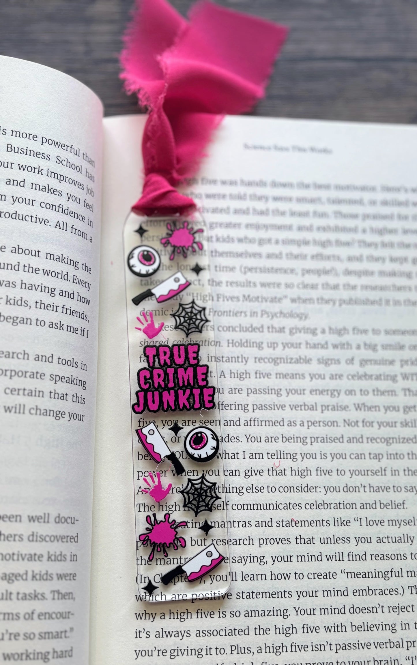 True Crime Junkie Bookmark