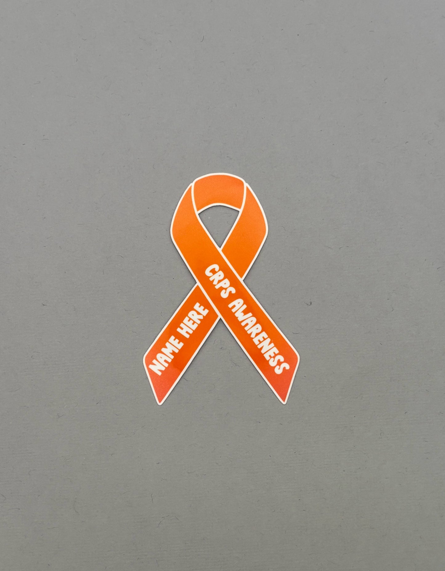 CRPS Awareness Custom Ribbon Sticker
