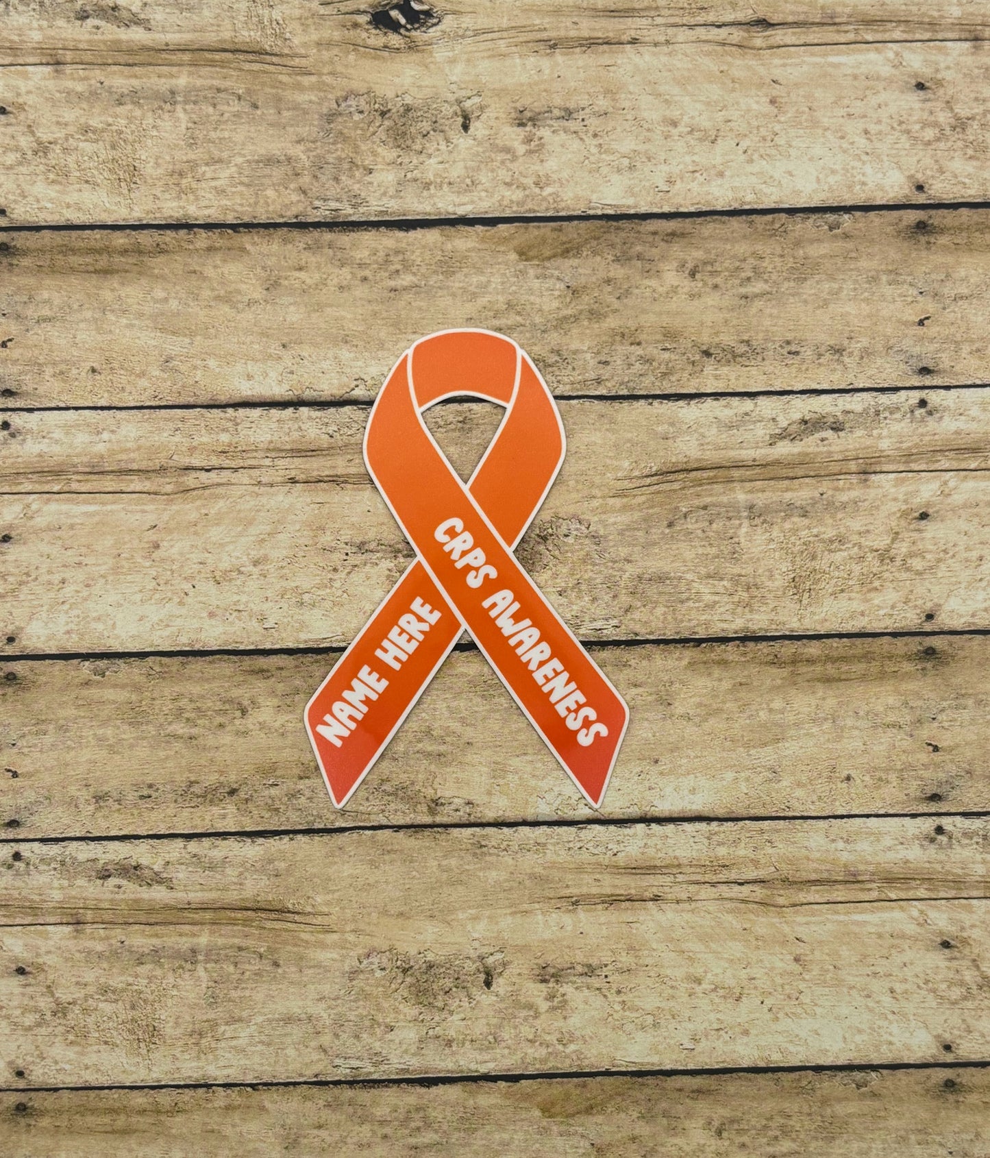 CRPS Awareness Custom Ribbon Sticker