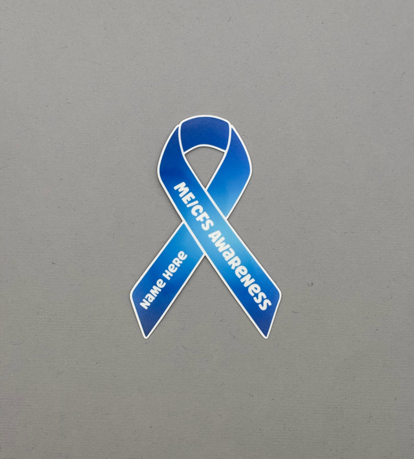 ME/CFS Awareness Custom Ribbon Sticker