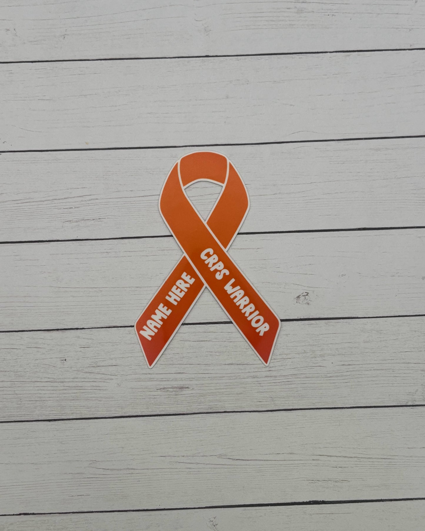 CRPS Warrior Custom Ribbon Sticker