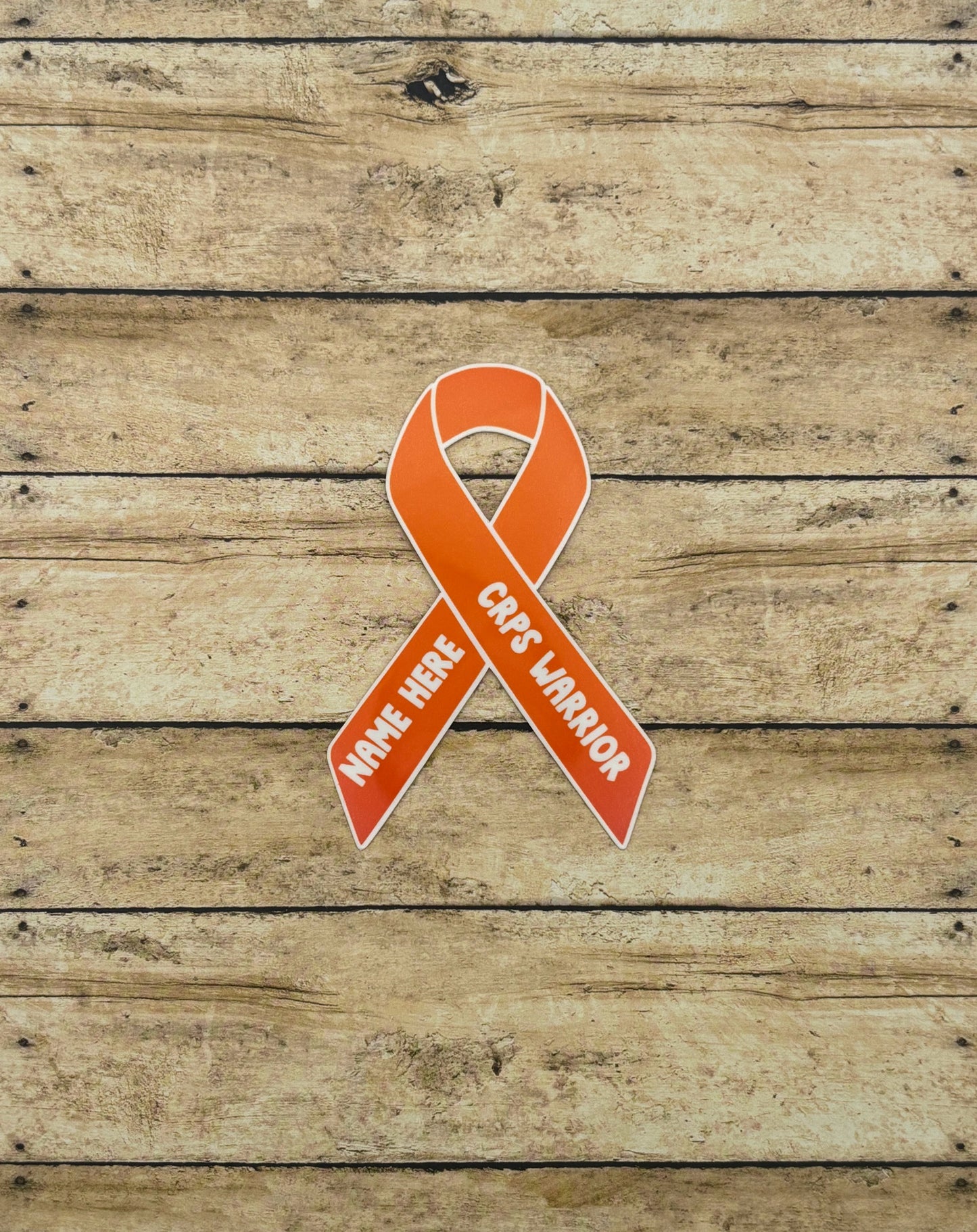 CRPS Warrior Custom Ribbon Sticker