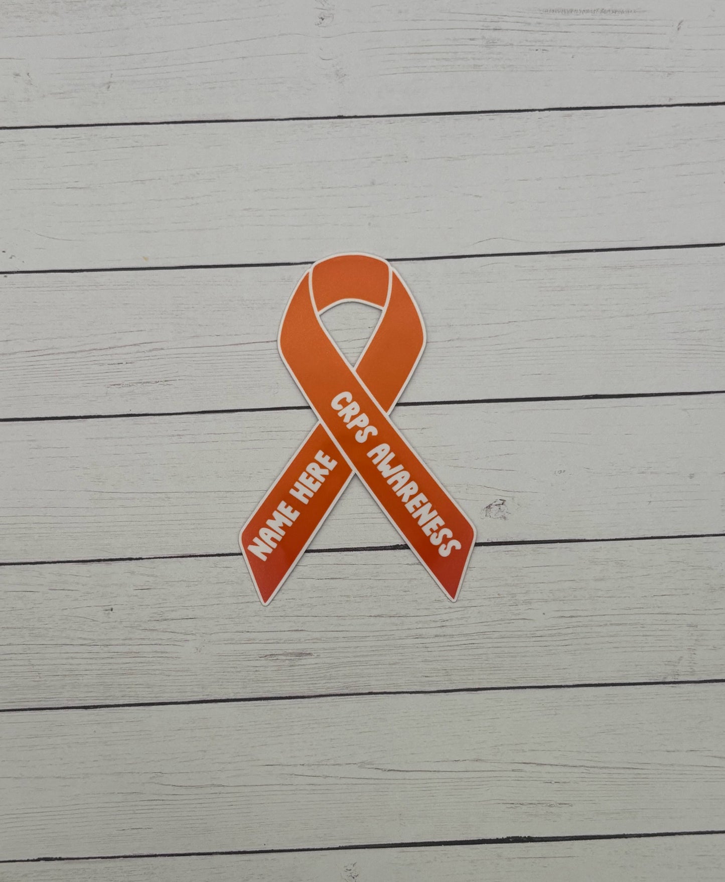 CRPS Awareness Custom Ribbon Sticker