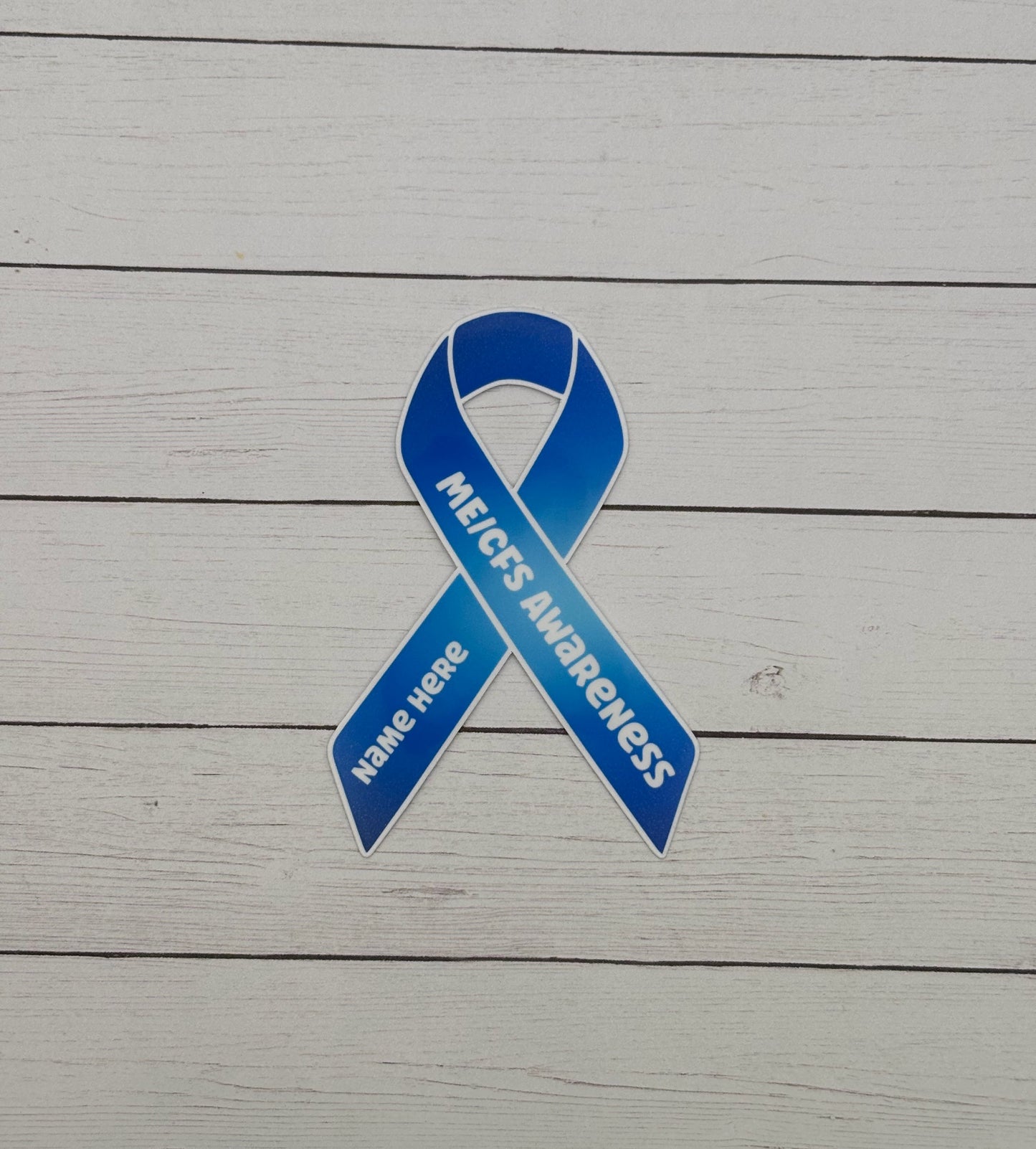 ME/CFS Awareness Custom Ribbon Sticker