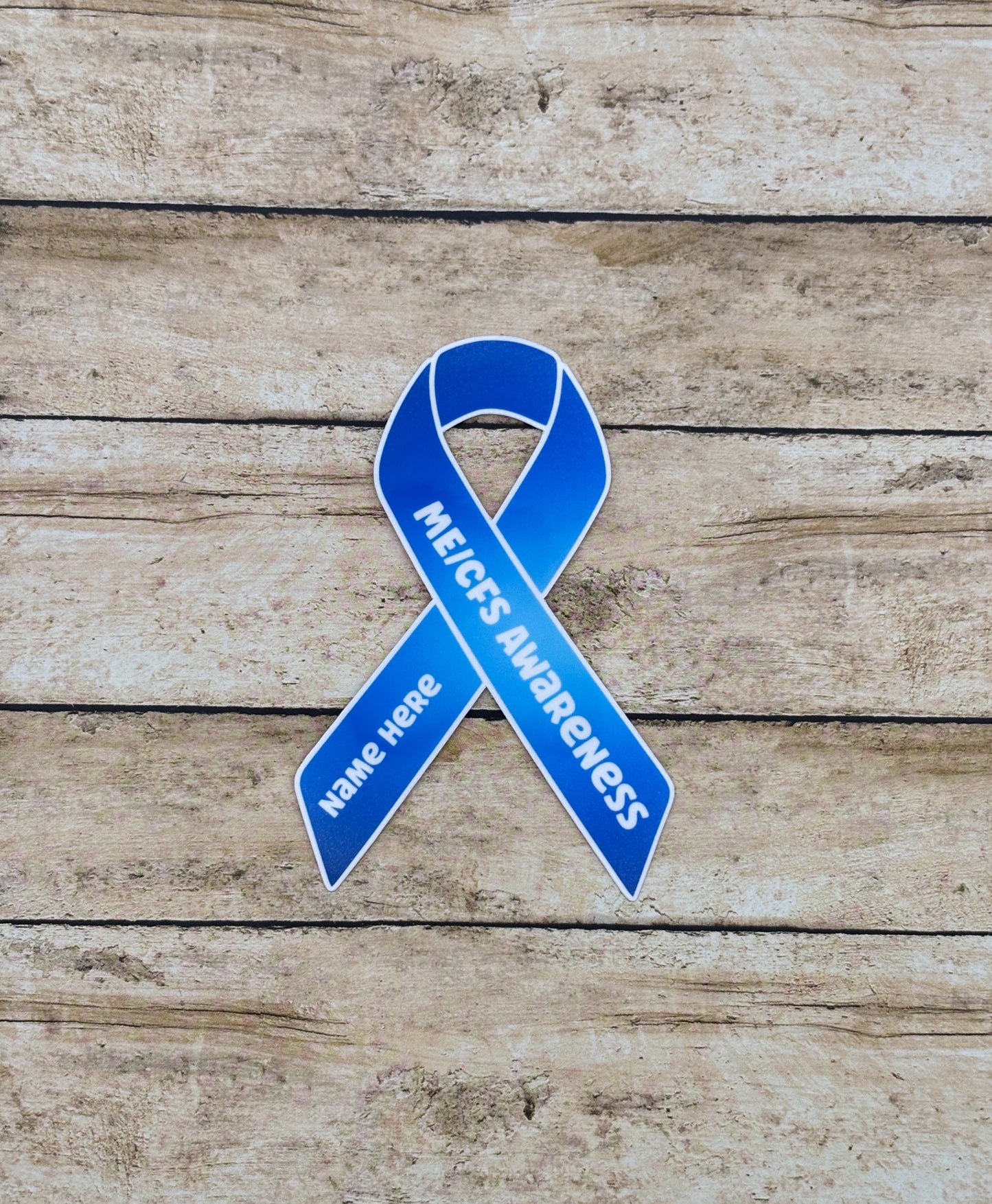 ME/CFS Awareness Custom Ribbon Sticker
