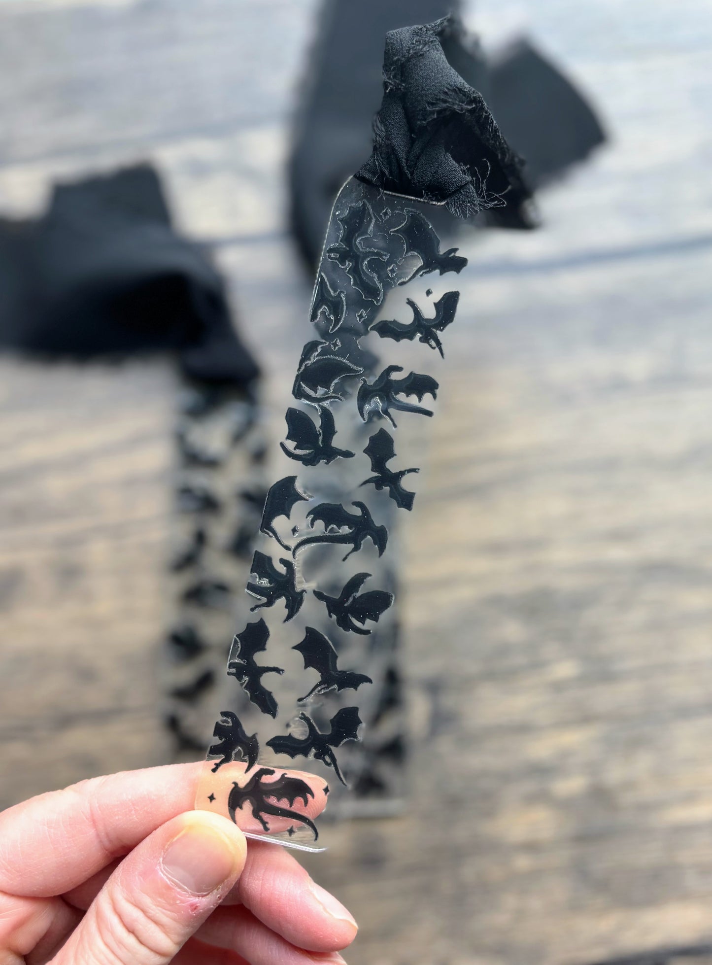 Black Dragon Bookmark