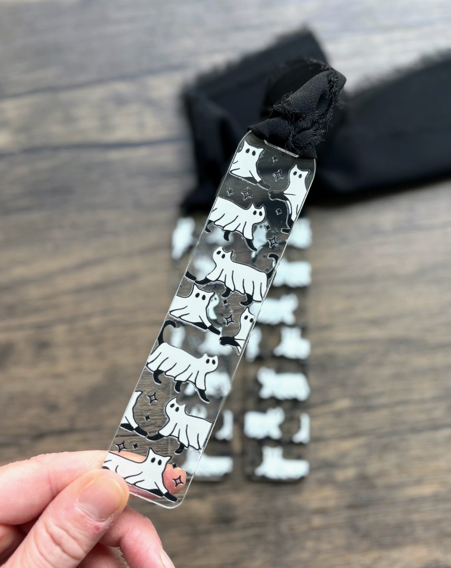 Cat Ghost Bookmark