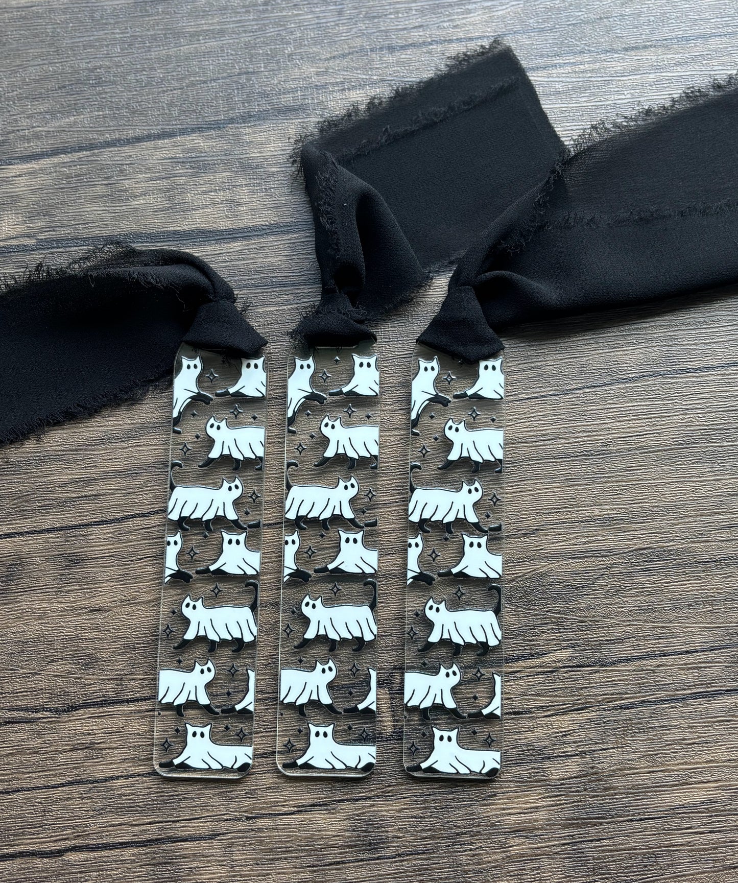 Cat Ghost Bookmark
