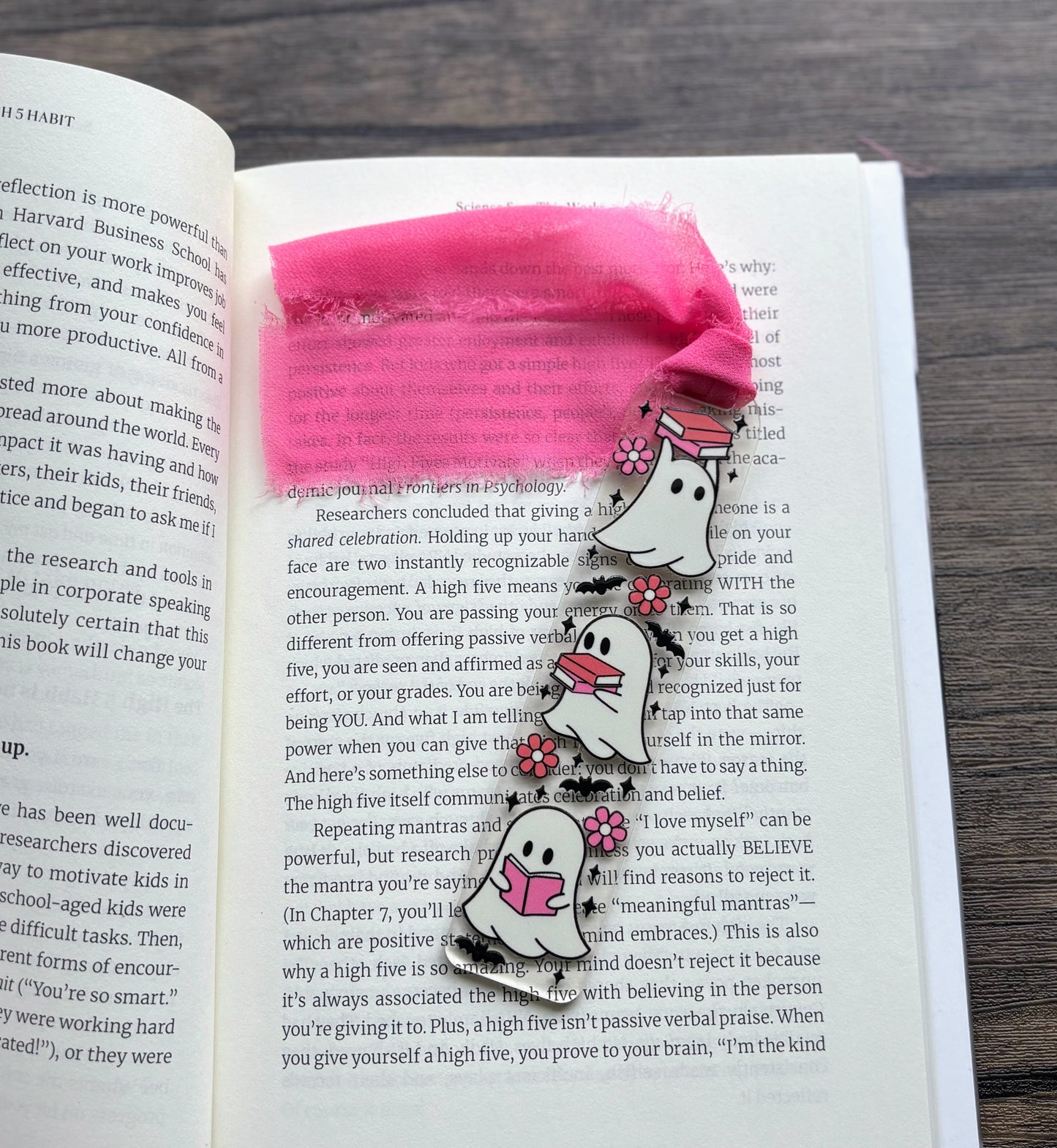 Ghosts & Books Bookmark