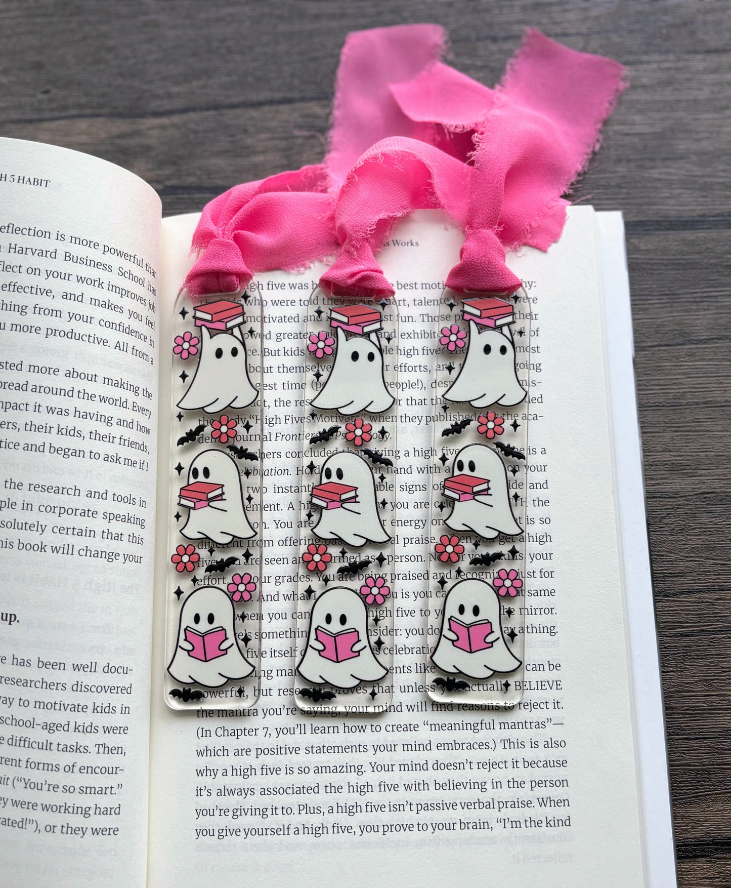 Ghosts & Books Bookmark