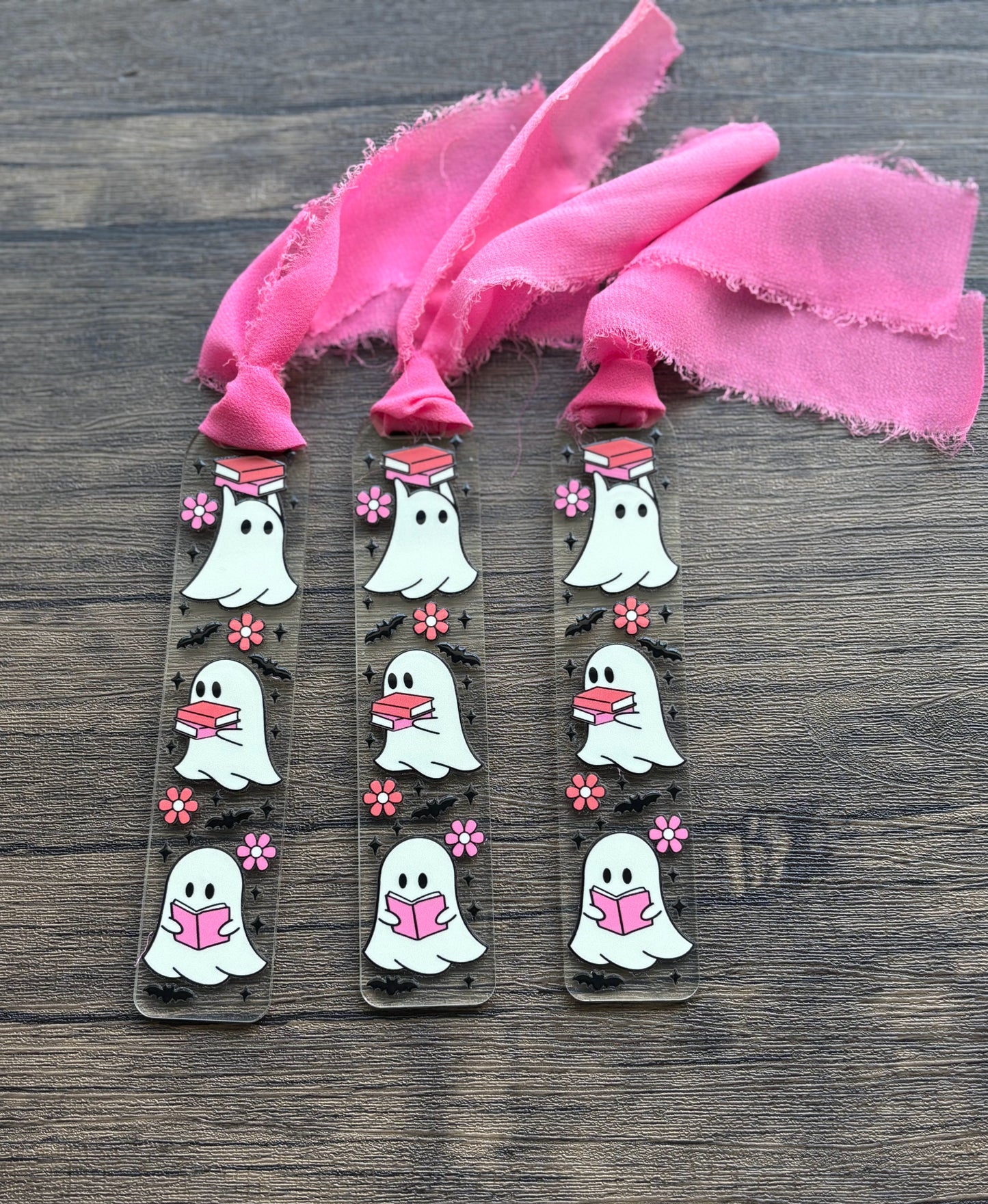 Ghosts & Books Bookmark