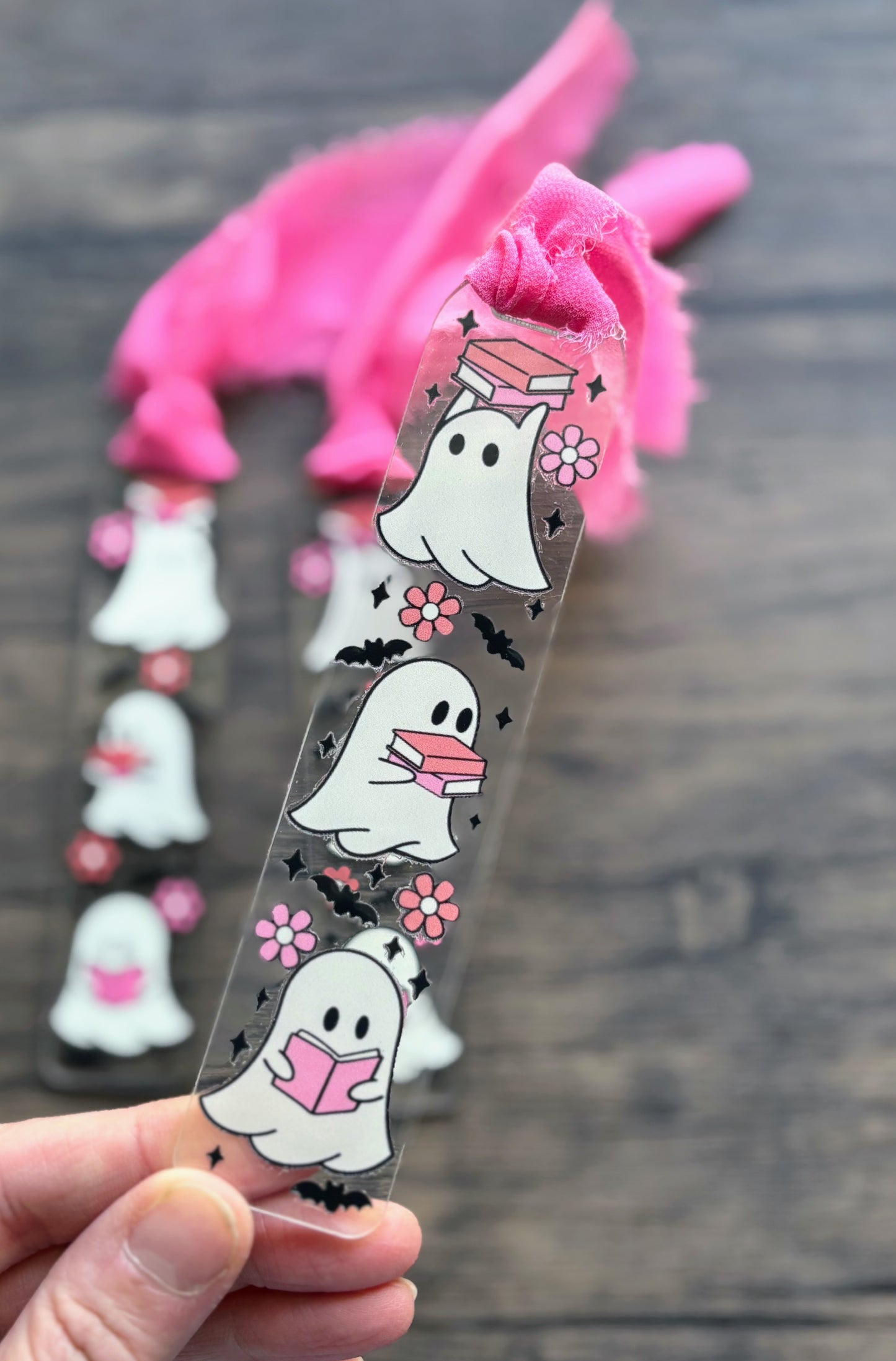 Ghosts & Books Bookmark