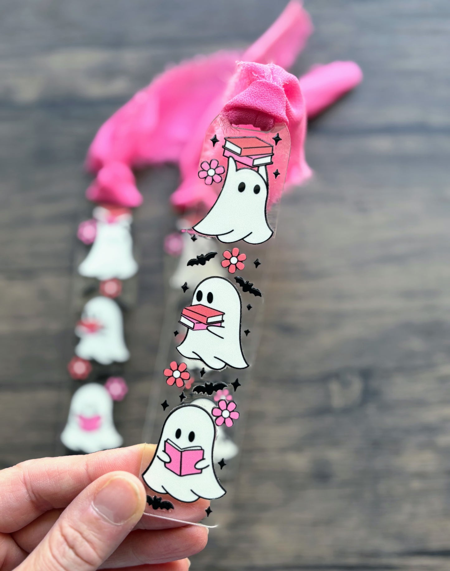 Ghosts & Books Bookmark