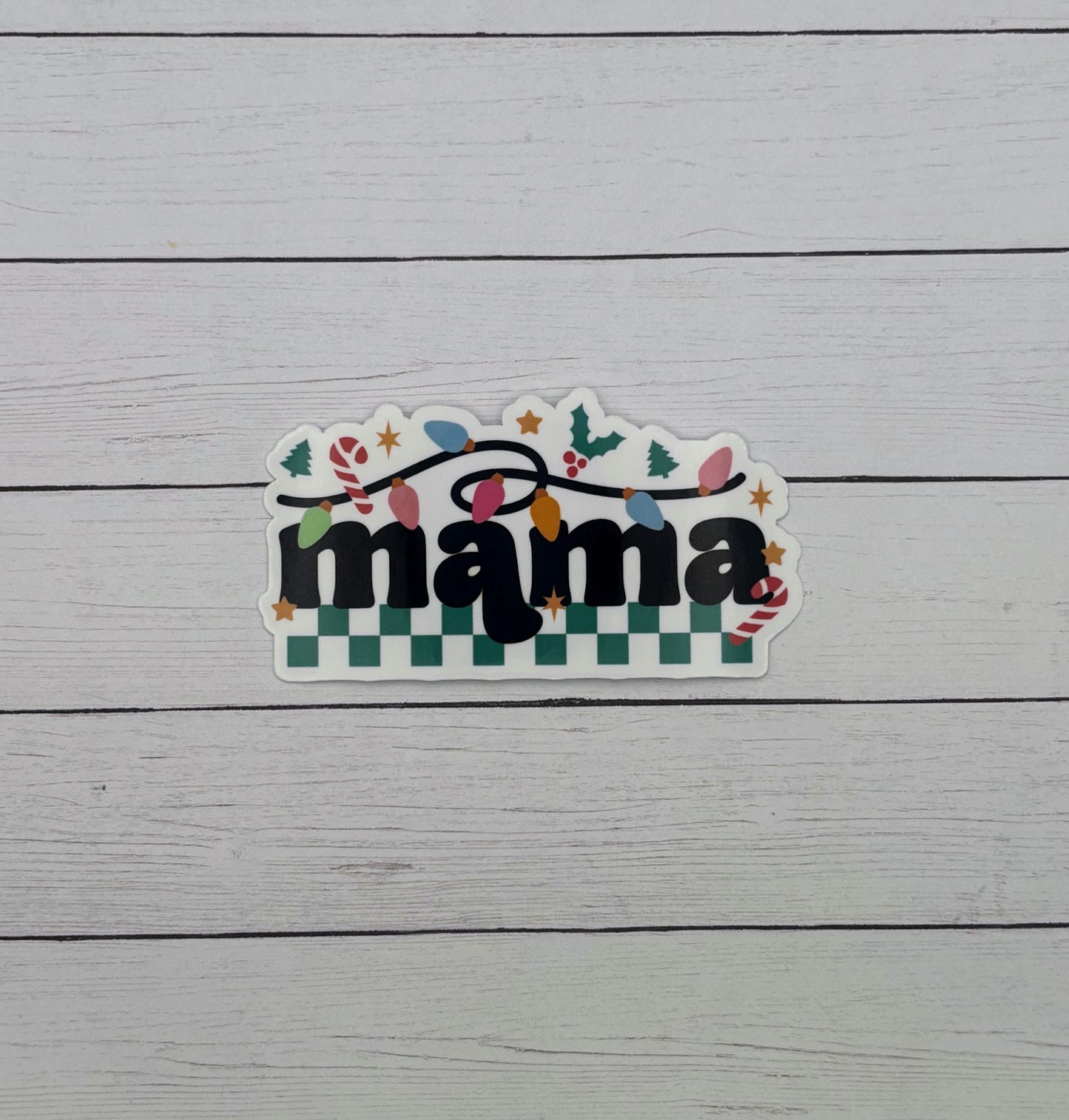 Mama Holiday Sticker