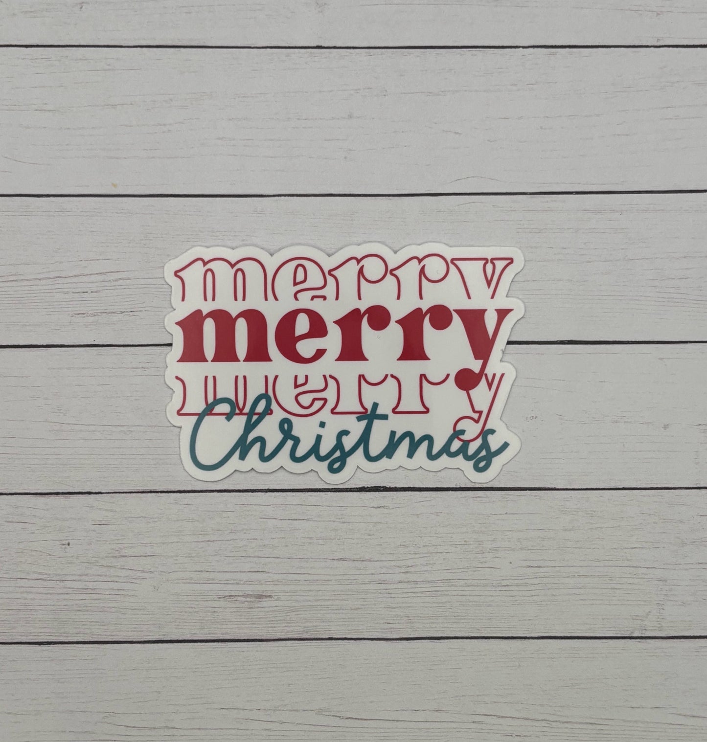 Merry Christmas Sticker