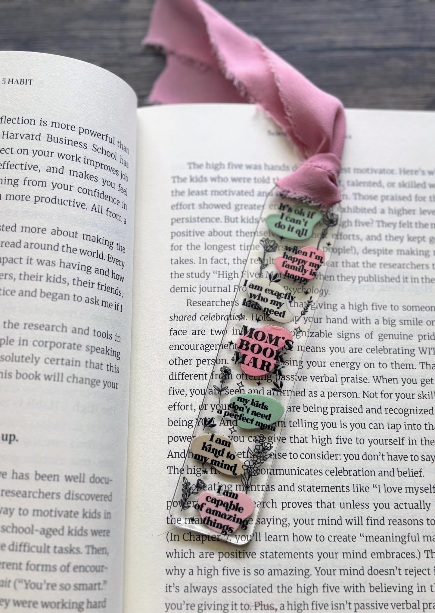 Mom's Bookmark Affirmations Bookmark