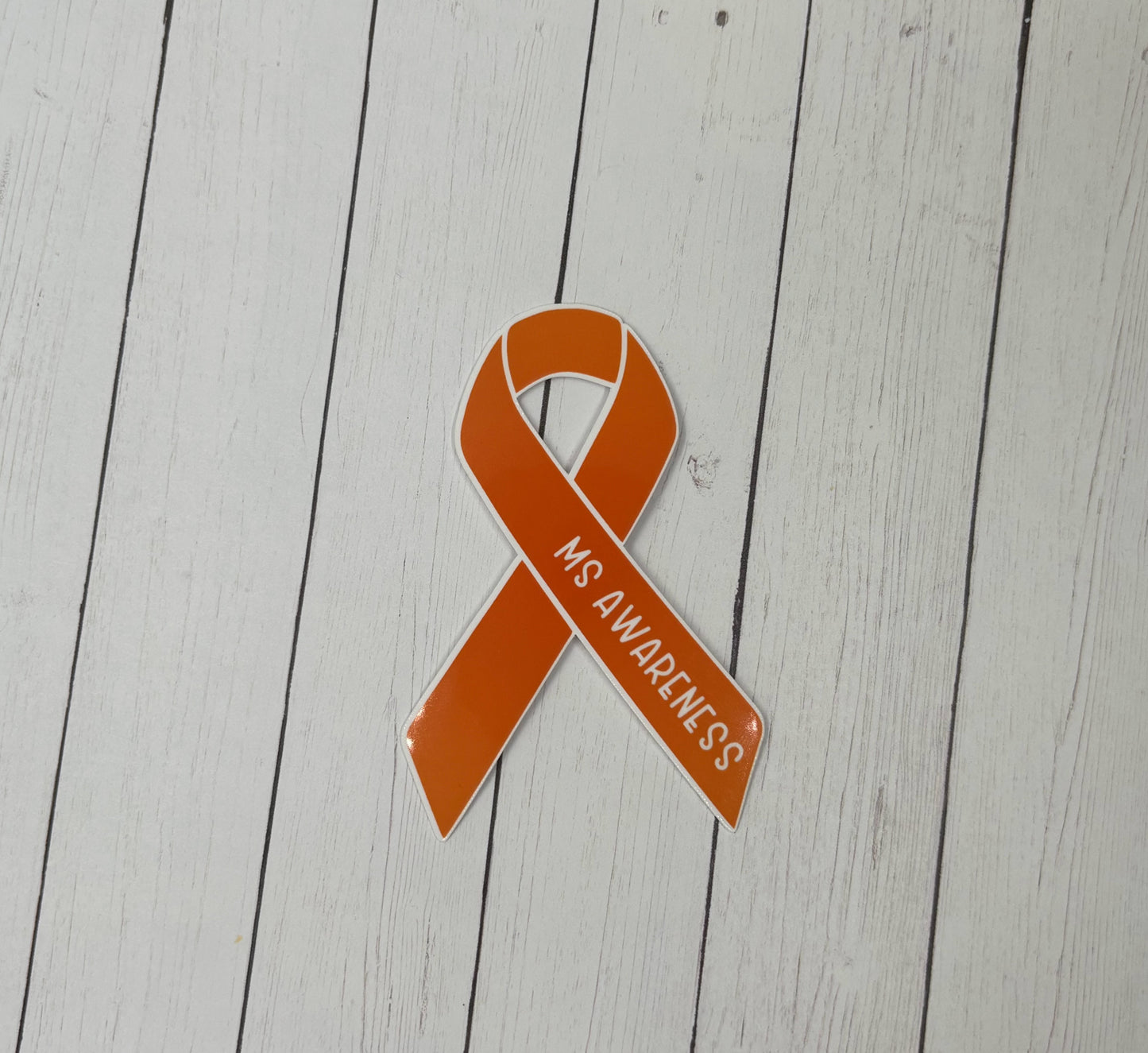 MS (Multiple Sclerosis) Awareness Ribbon Sticker