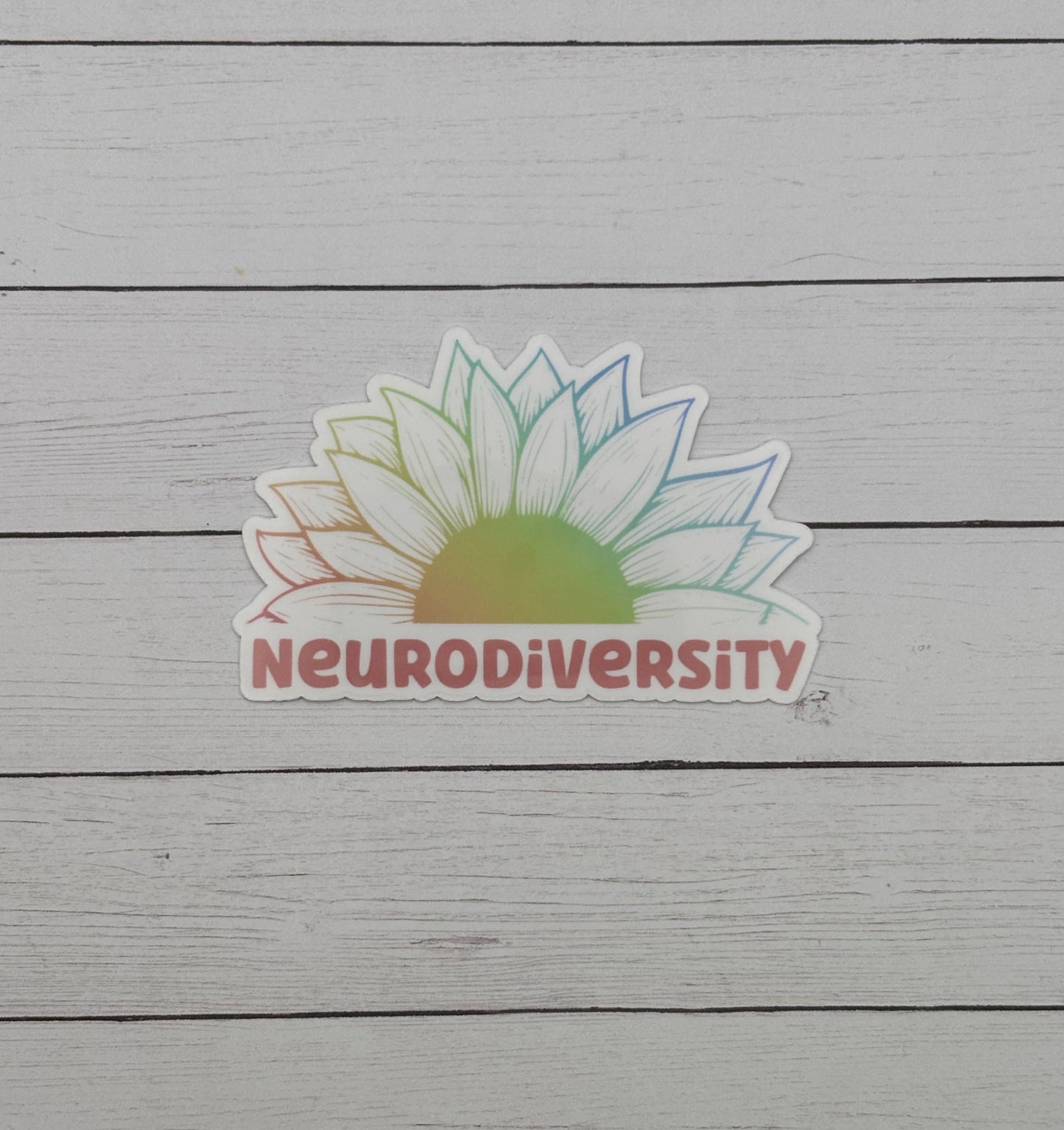 Neurodiversity Sunflower Sticker