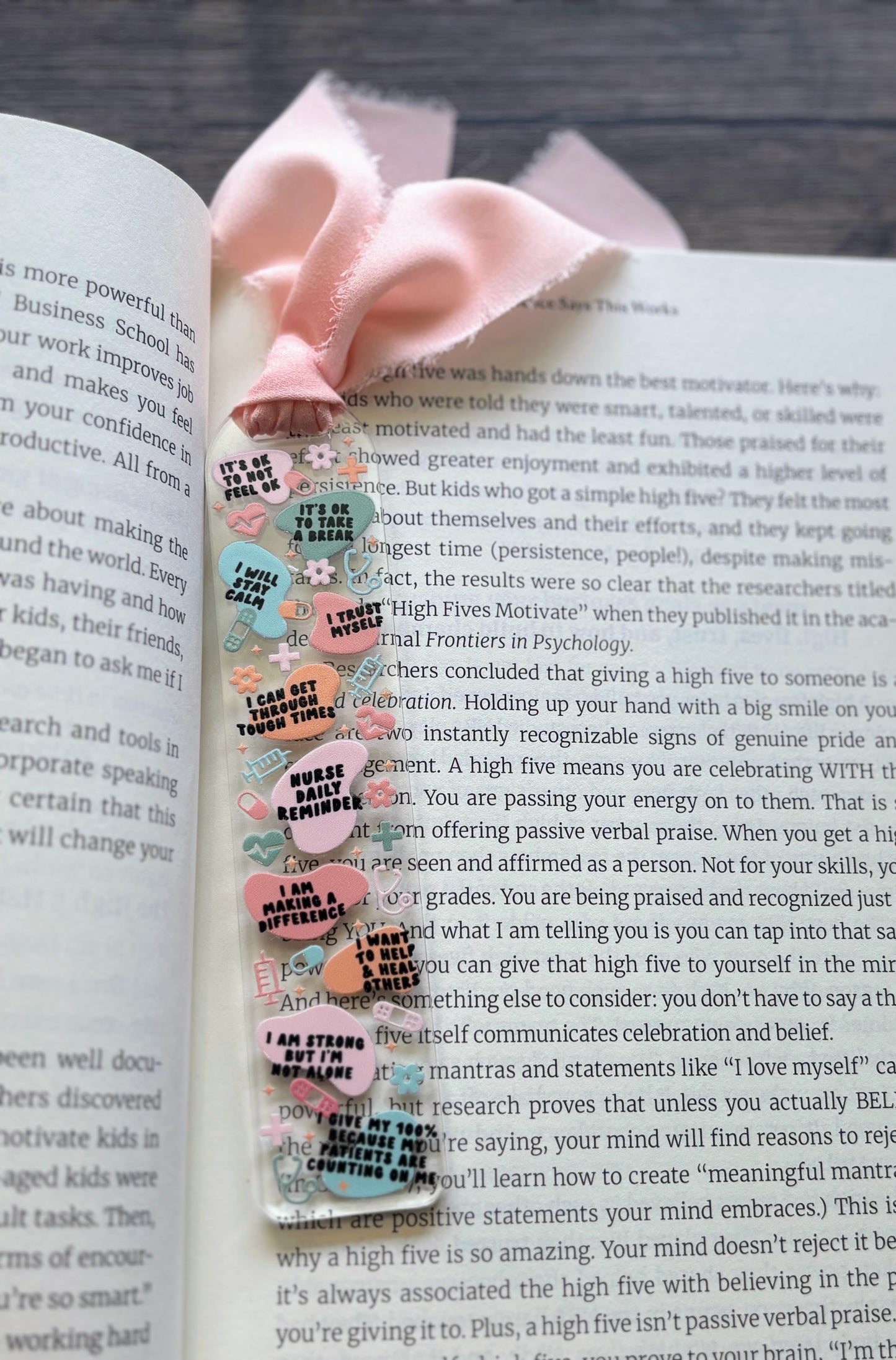 Nurse Daily Reminders Bookmark