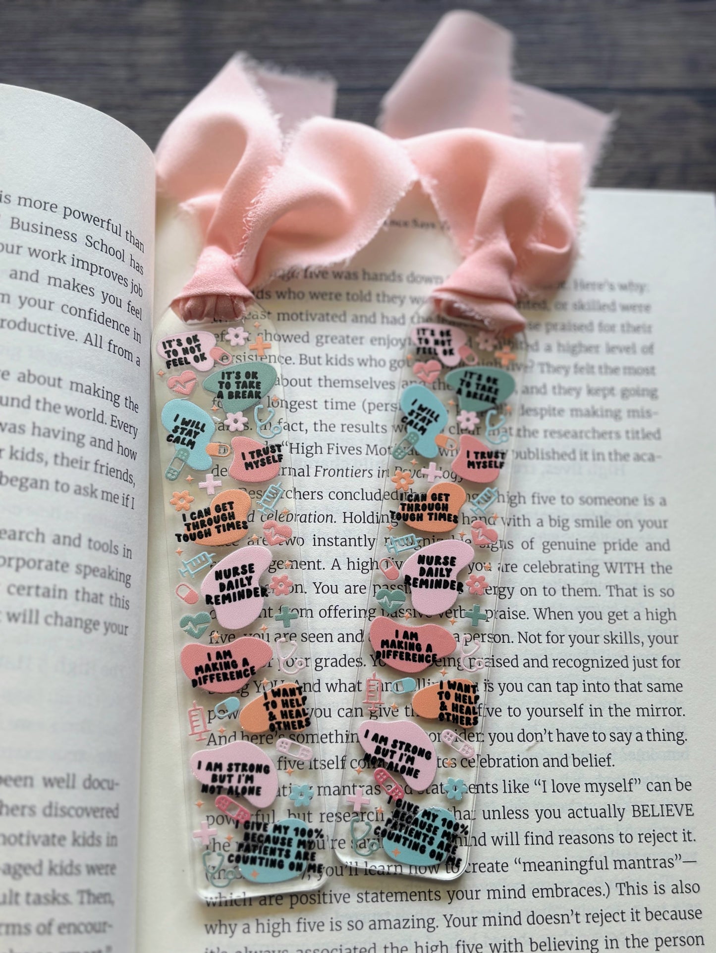 Nurse Daily Reminders Bookmark