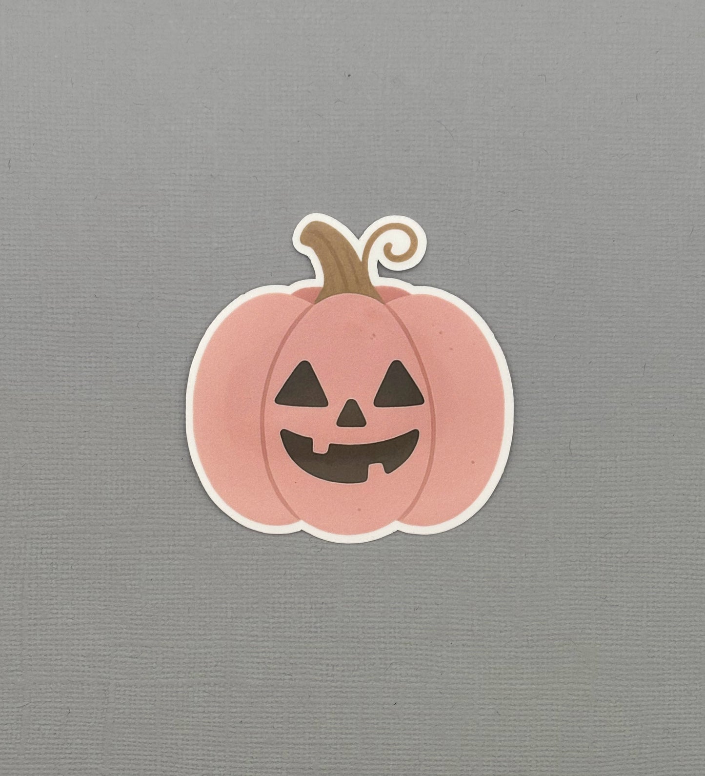 Pink Pumpkin Sticker