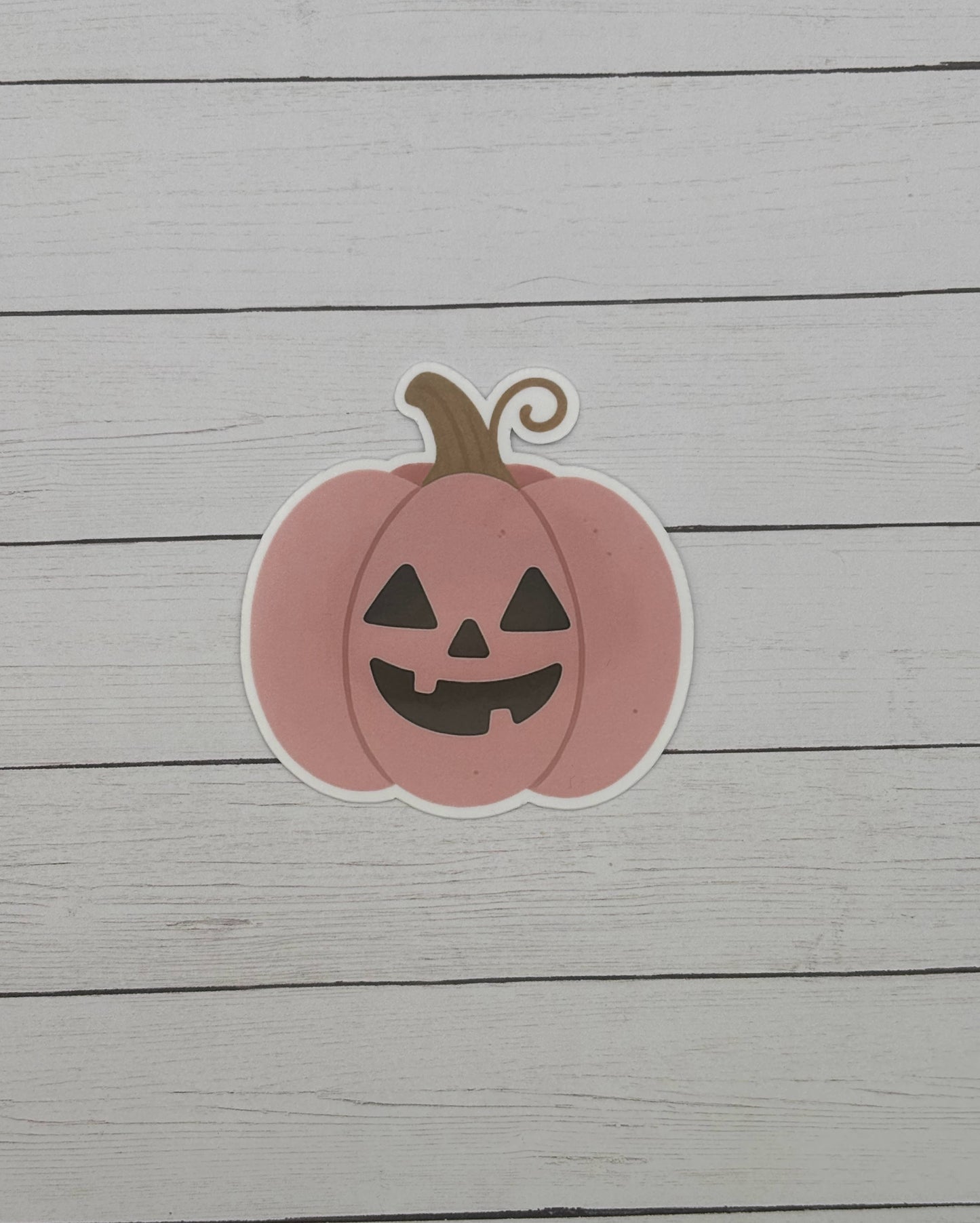 Pink Pumpkin Sticker