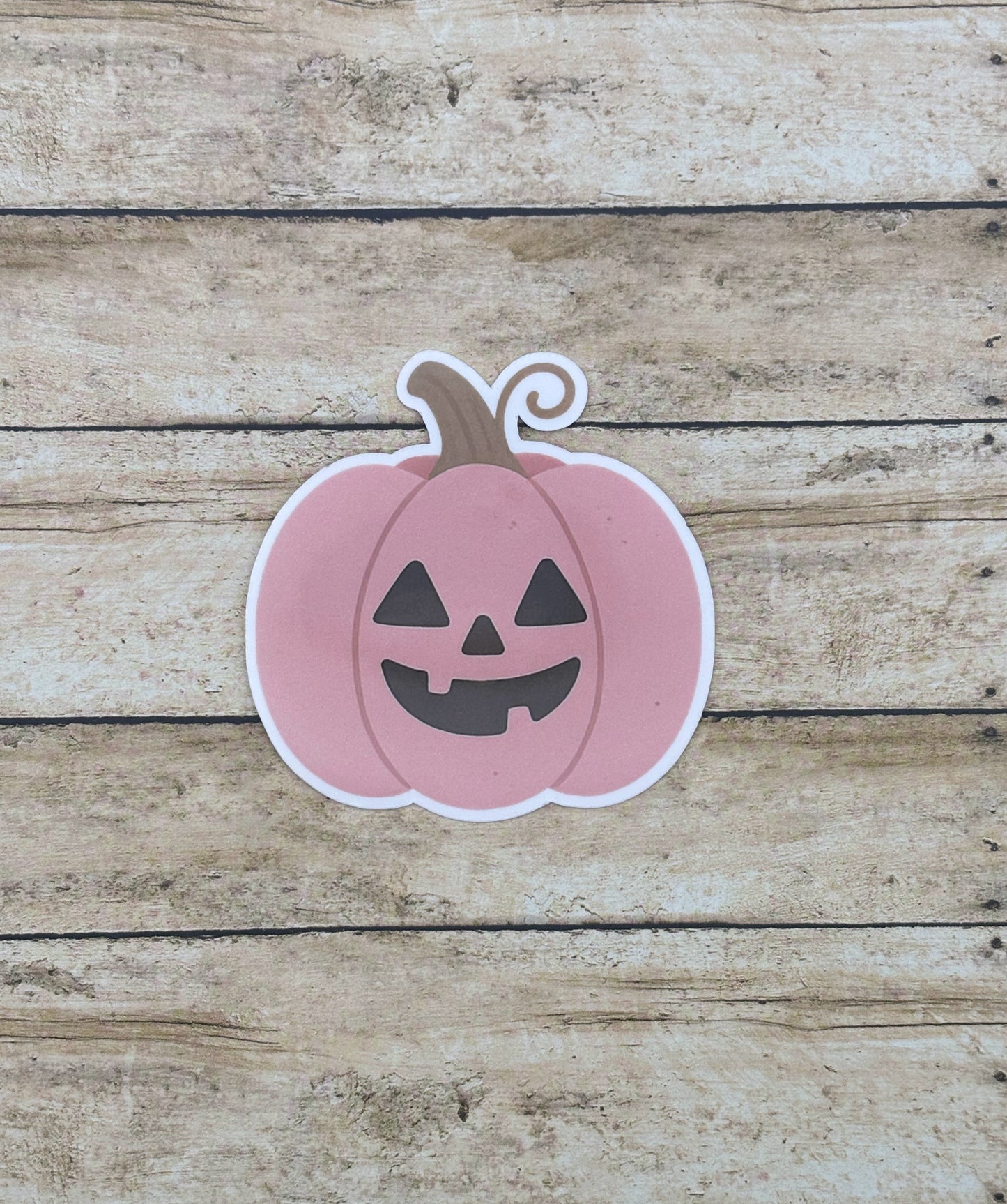 Pink Pumpkin Sticker