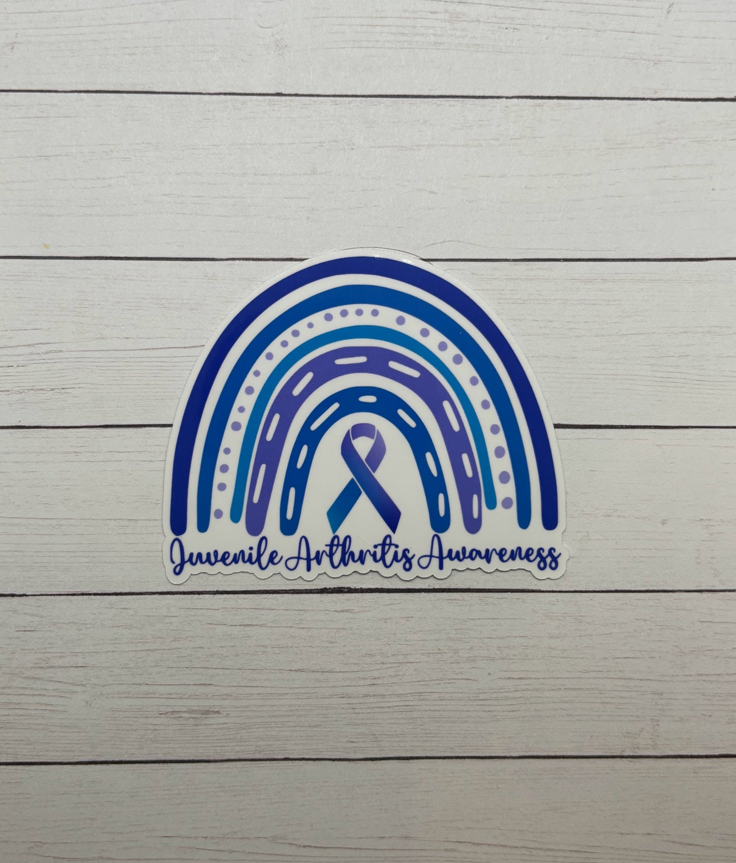 Juvenile Arthritis Awareness Rainbow Sticker