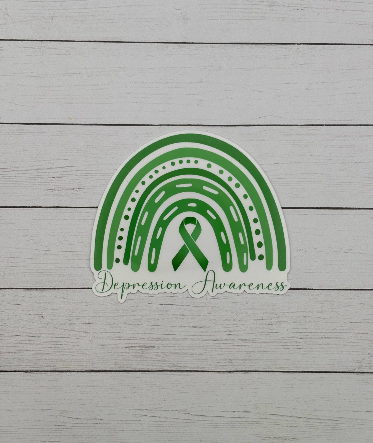 Depression Awareness Rainbow Sticker