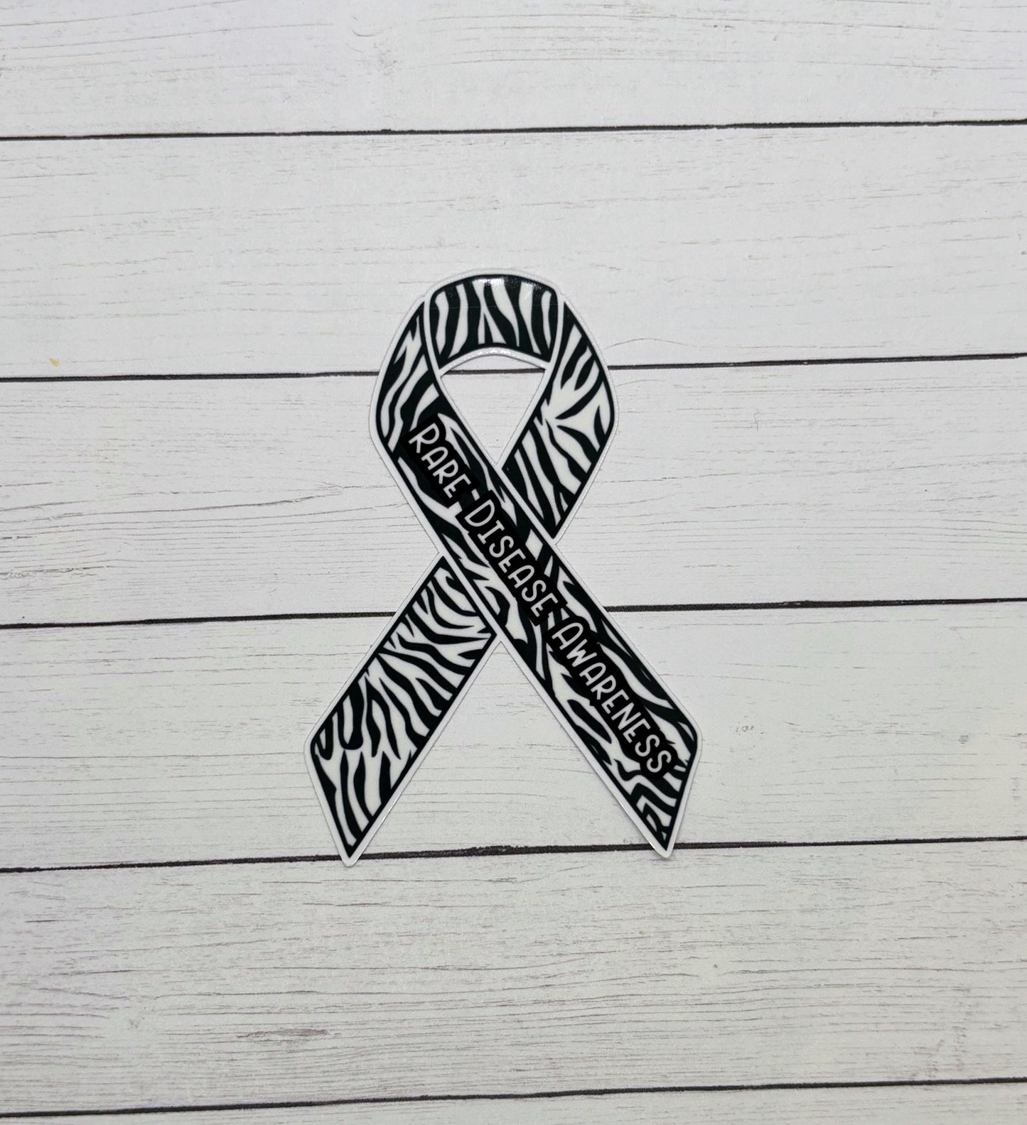 Rare Disease Awareness Ribbon Sticker or Magnet
