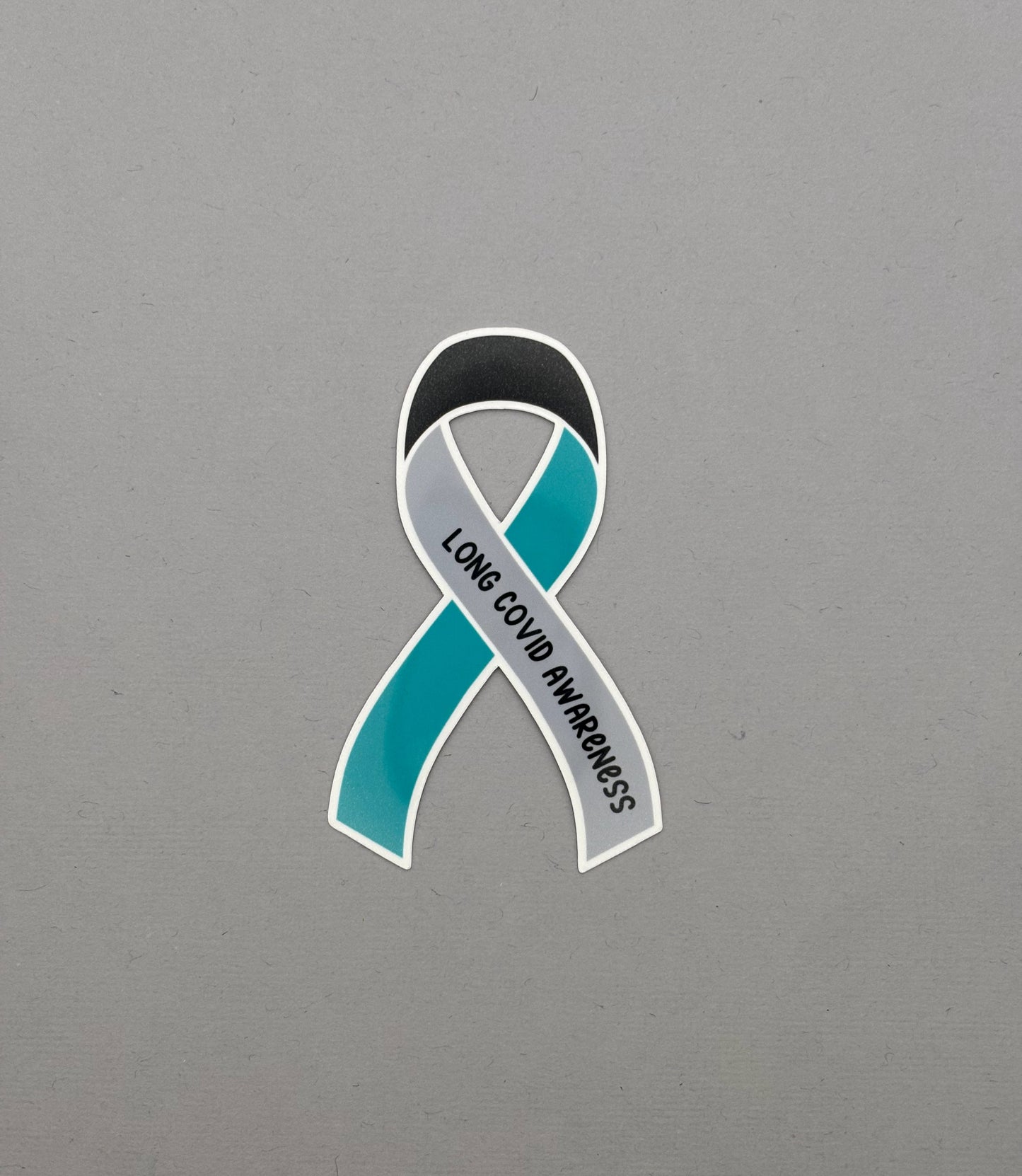 Long Covid Awareness Ribbon Sticker