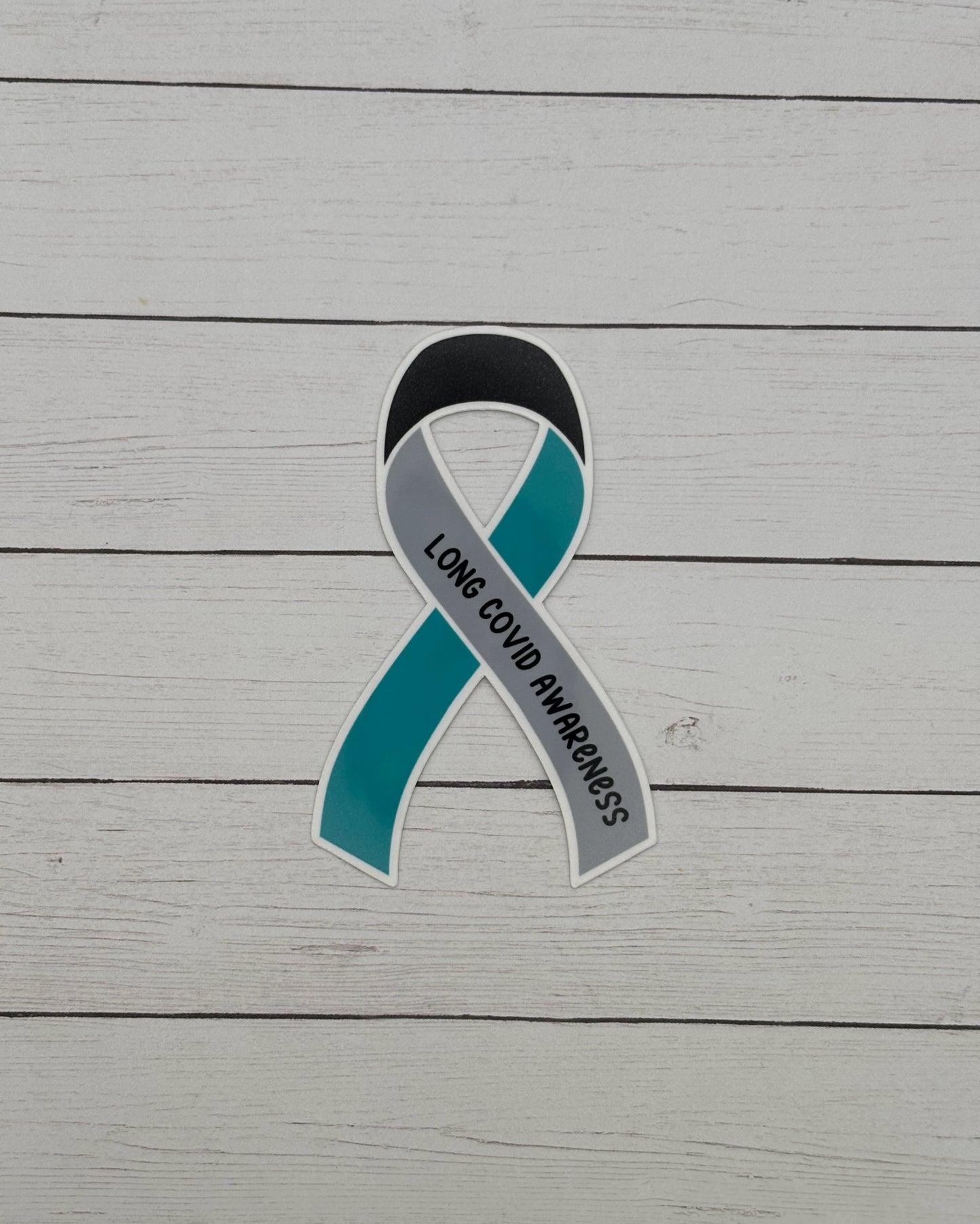 Long Covid Awareness Ribbon Sticker