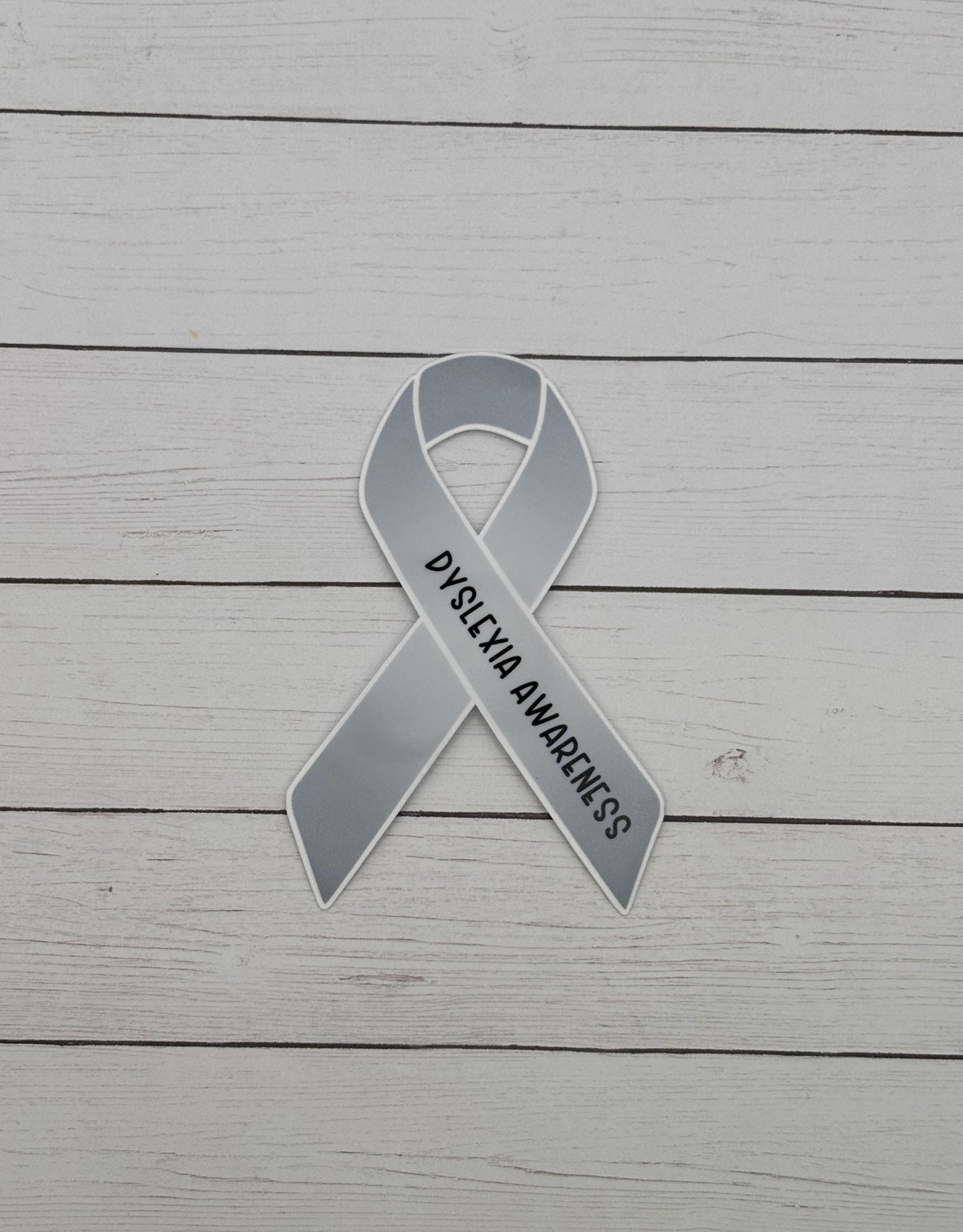 Dyslexia Awareness Ribbon Sticker