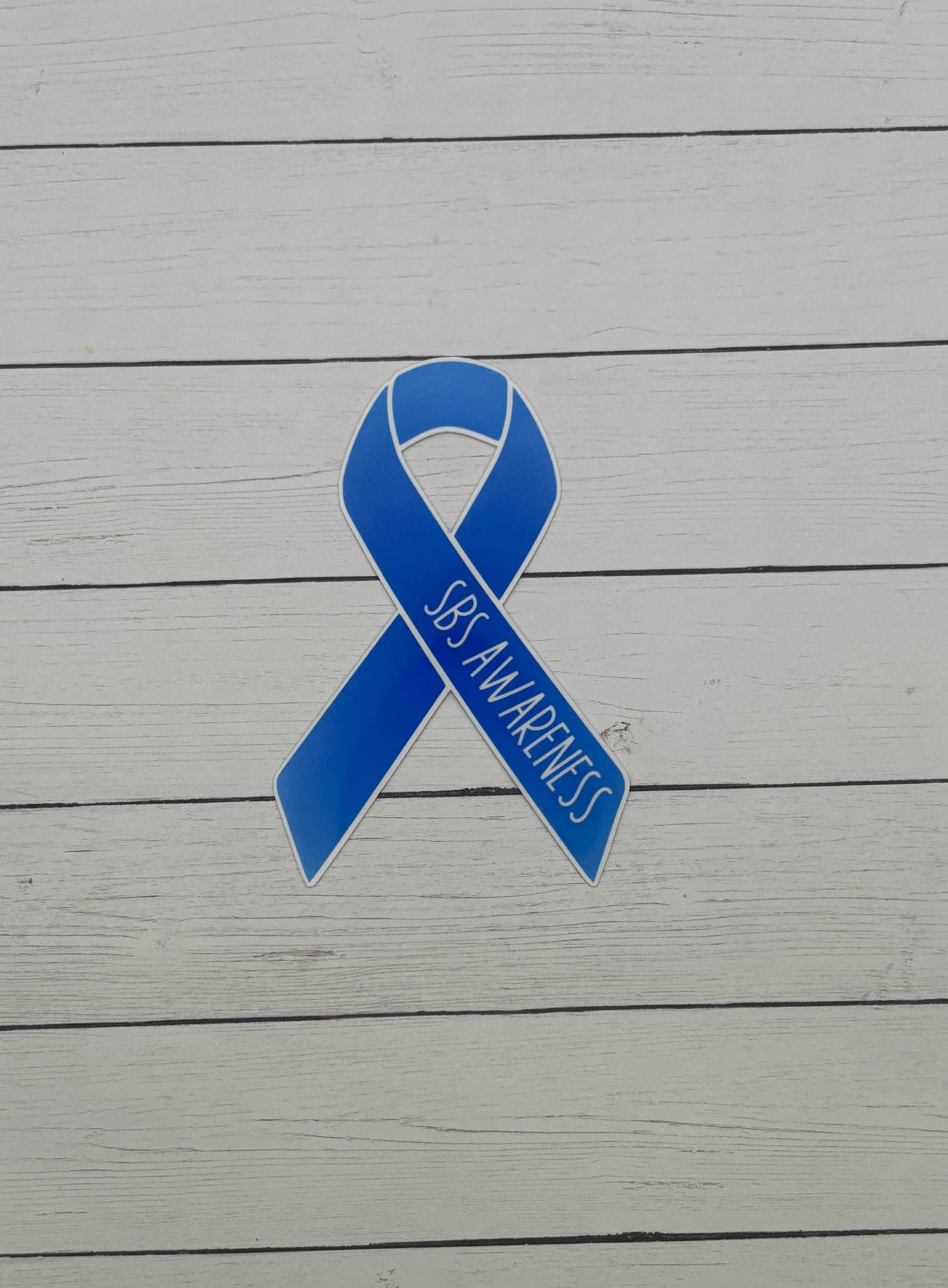 SBS Awareness Ribbon Sticker